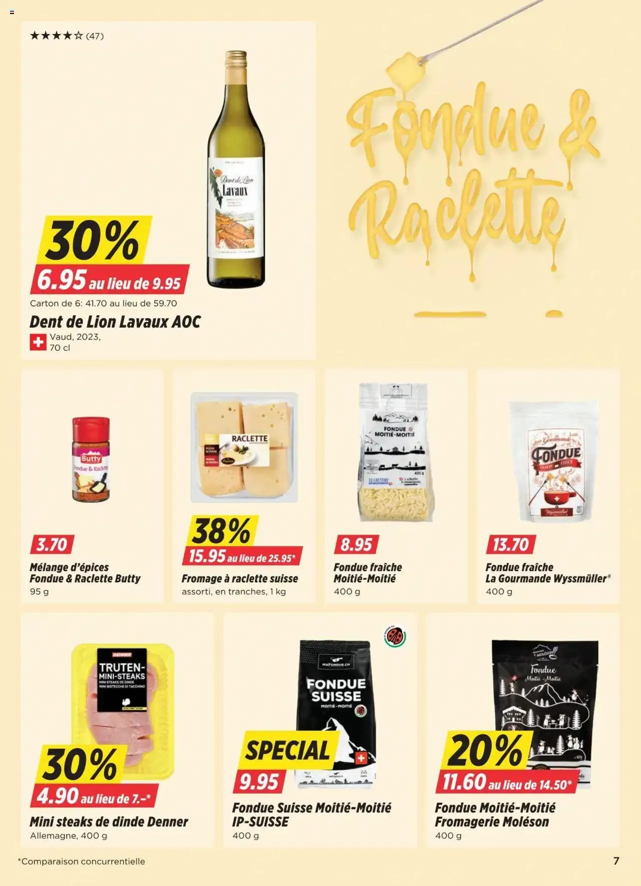 Denner Aktionen FR von 8. Oktober bis 14. Oktober 2024 - Prospekt seite  7