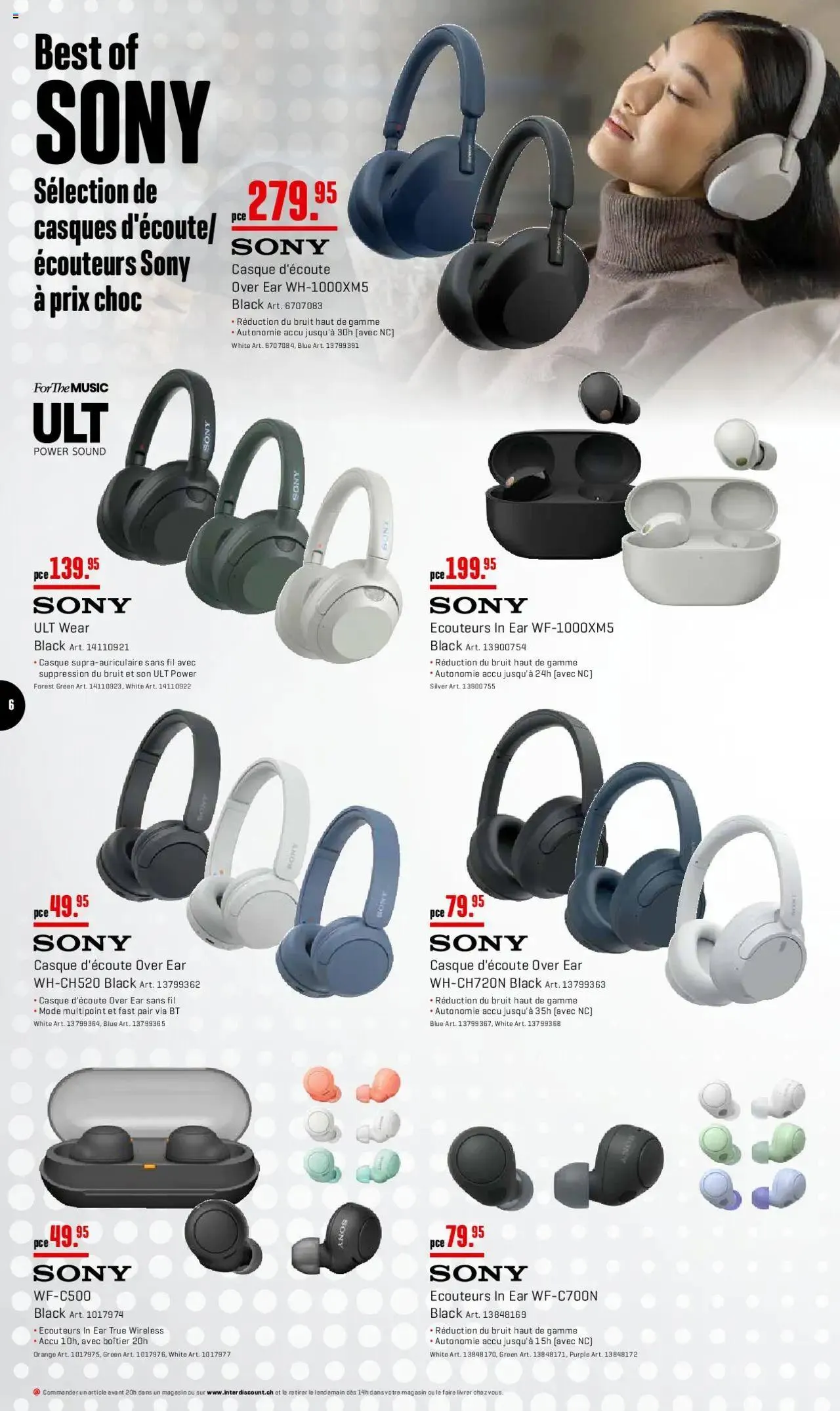 Interdiscount Prospectus von 2. September bis 22. September 2024 - Prospekt seite  6