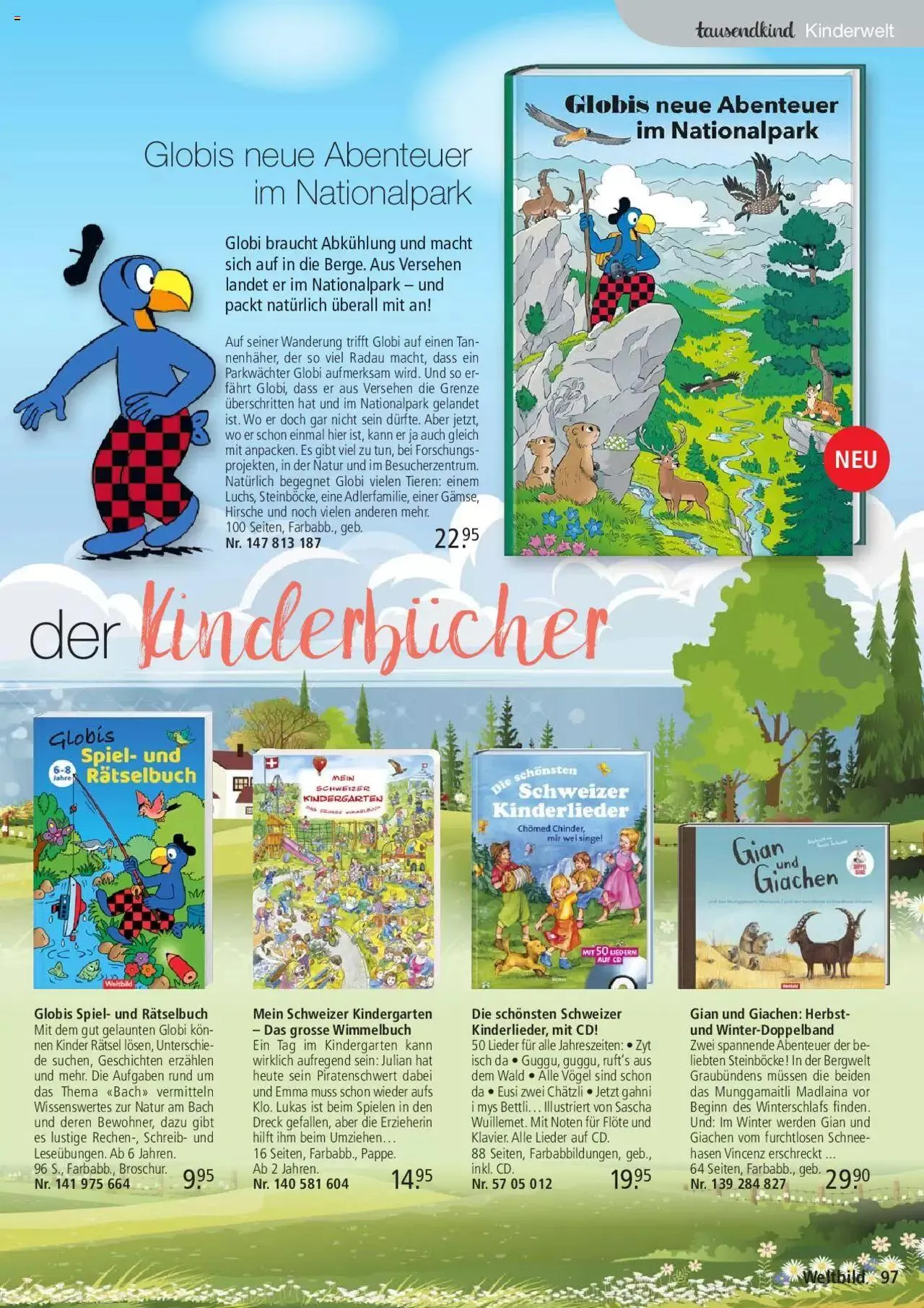 Weltbild Aktionen von 1. Juli bis 31. Juli 2023 - Prospekt seite  97