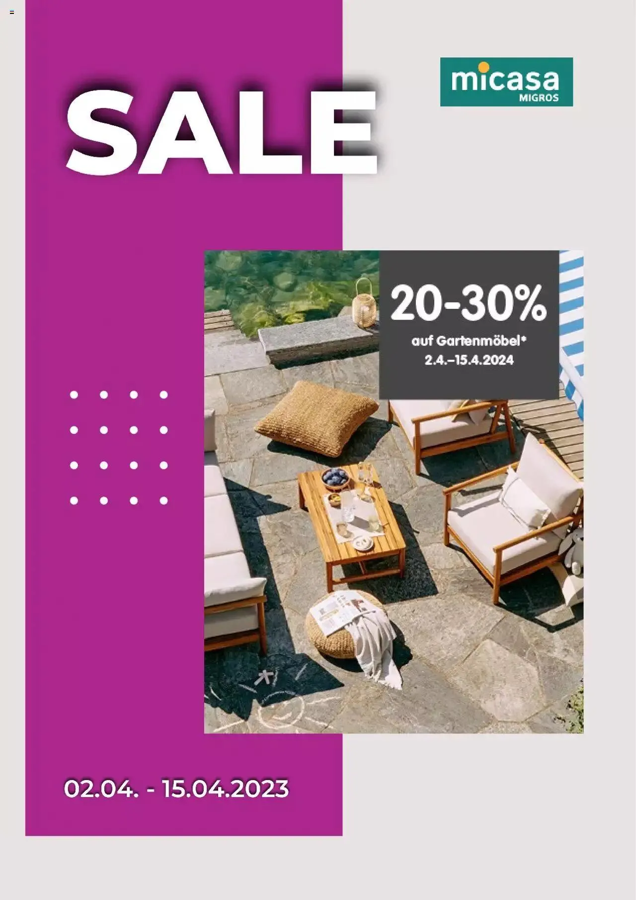 micasa Aktionen von 2. April bis 15. April 2024 - Prospekt seite  
