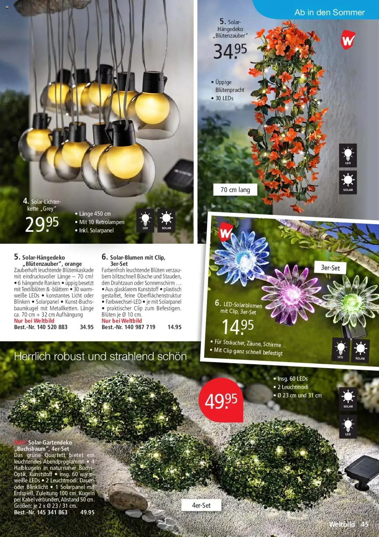 Weltbild Aktionen von 1. Juli bis 31. Juli 2023 - Prospekt seite  45