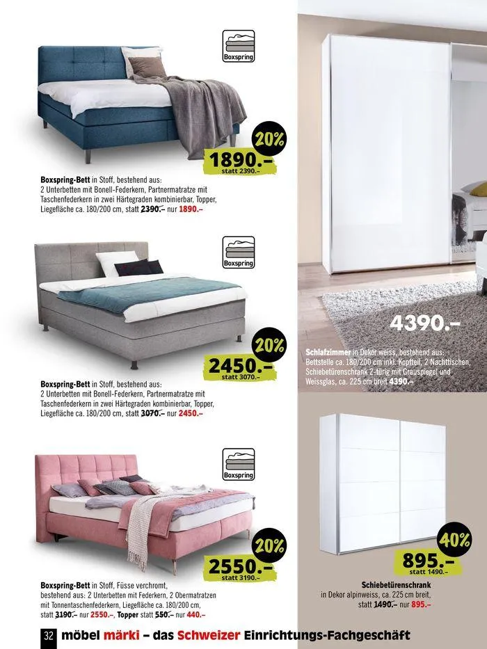 Frühjahr 2024 von 21. März bis 15. Juni 2024 - Prospekt seite 32