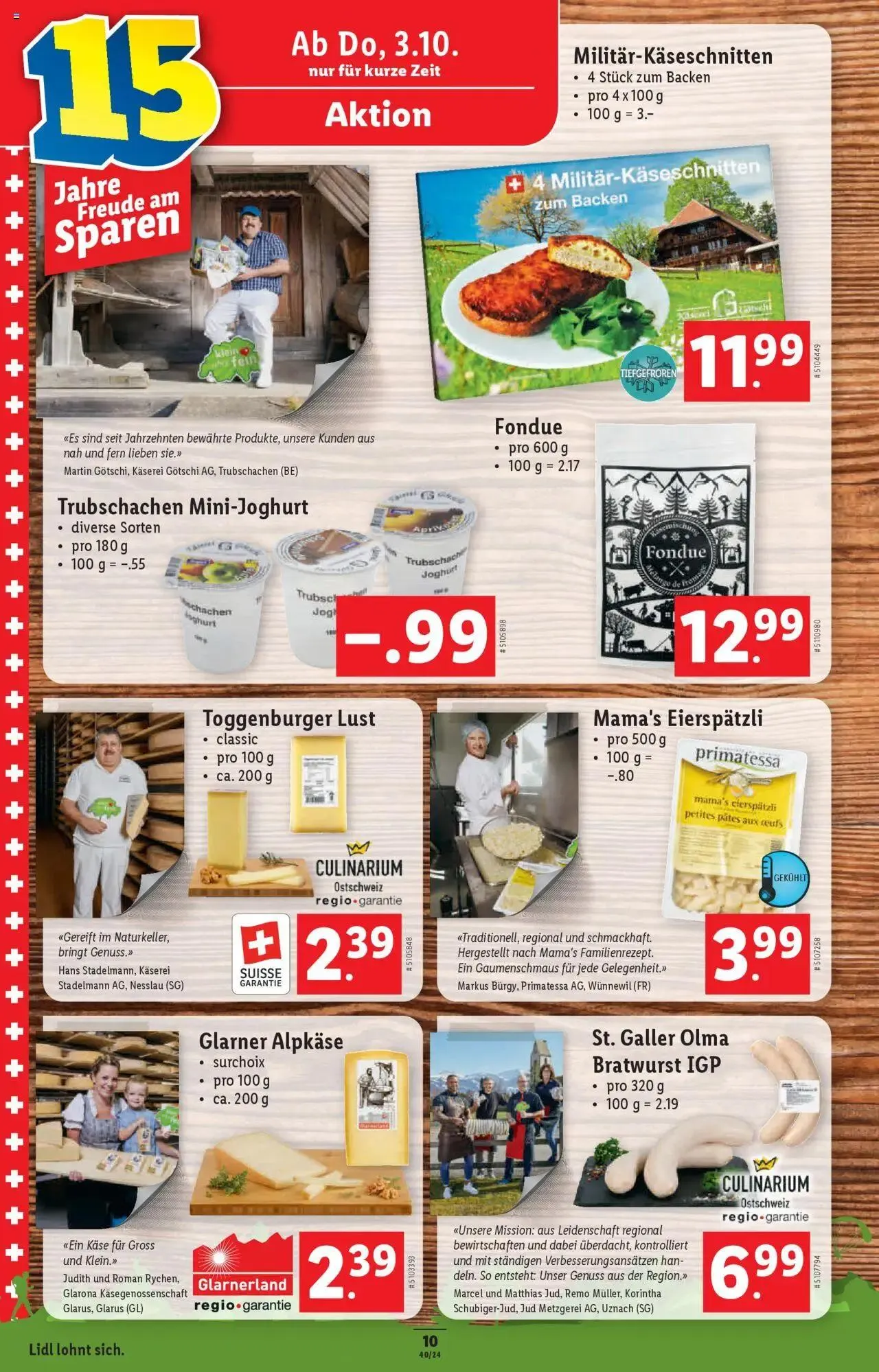 Lidl Aktionen von 3. Oktober bis 9. Oktober 2024 - Prospekt seite  14