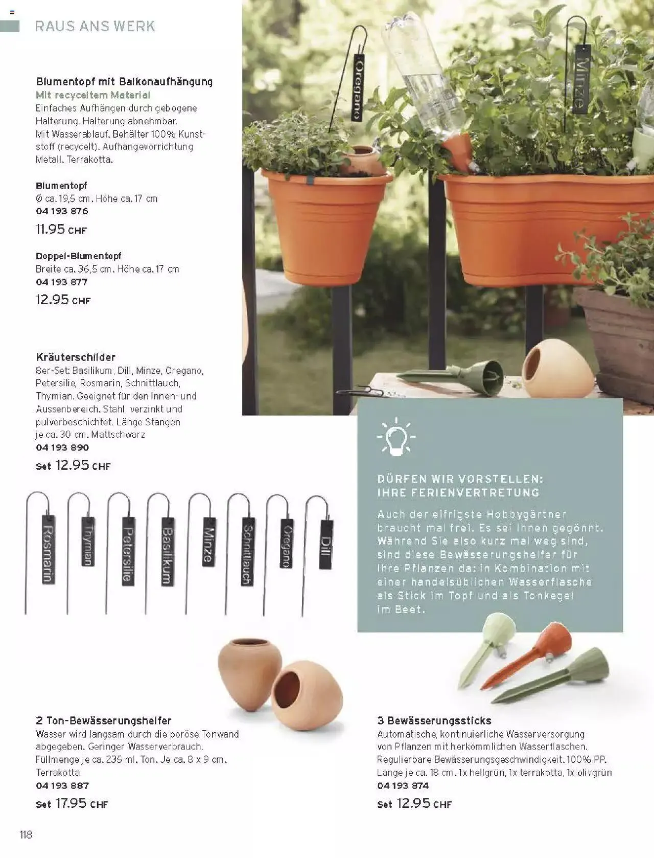 Tchibo Aktionen von 15. März bis 31. Dezember 2024 - Prospekt seite 118