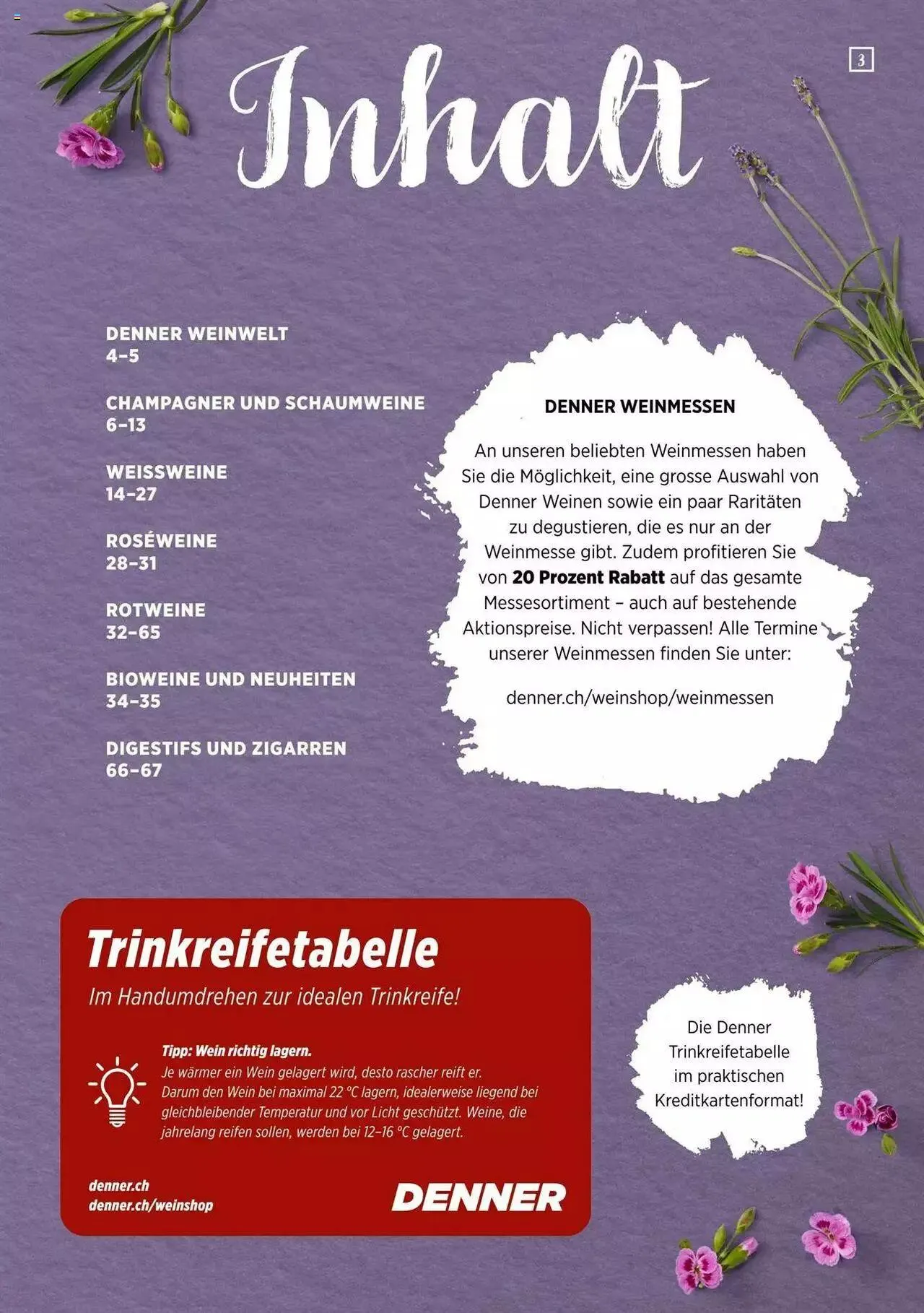 Denner Wine Guide 2023/2024 DE von 11. September bis 31. Dezember 2023 - Prospekt seite  2
