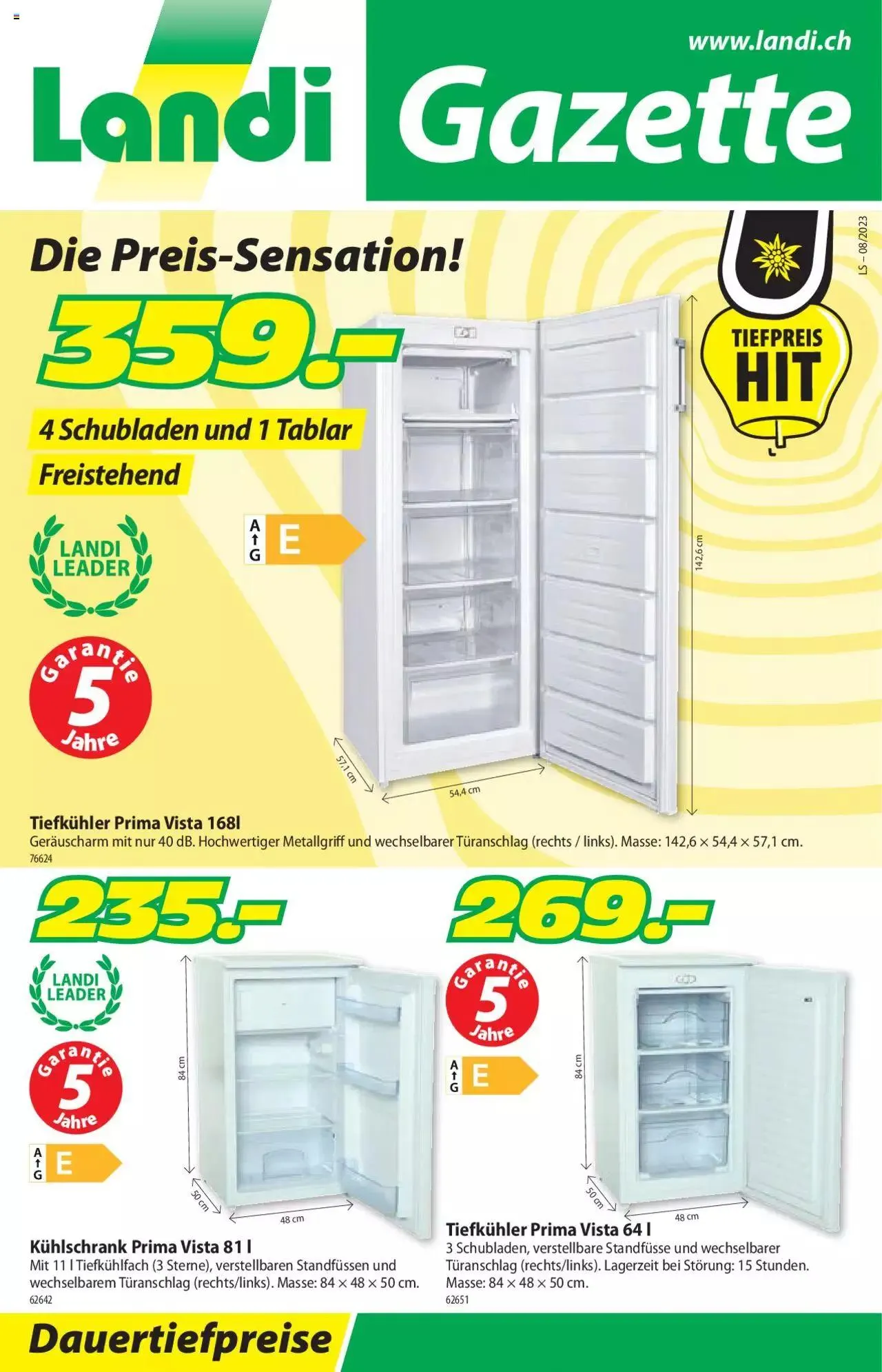 Landi - Aktueller Prospekt von 20. Februar bis 31. Dezember 2023 - Prospekt seite  1