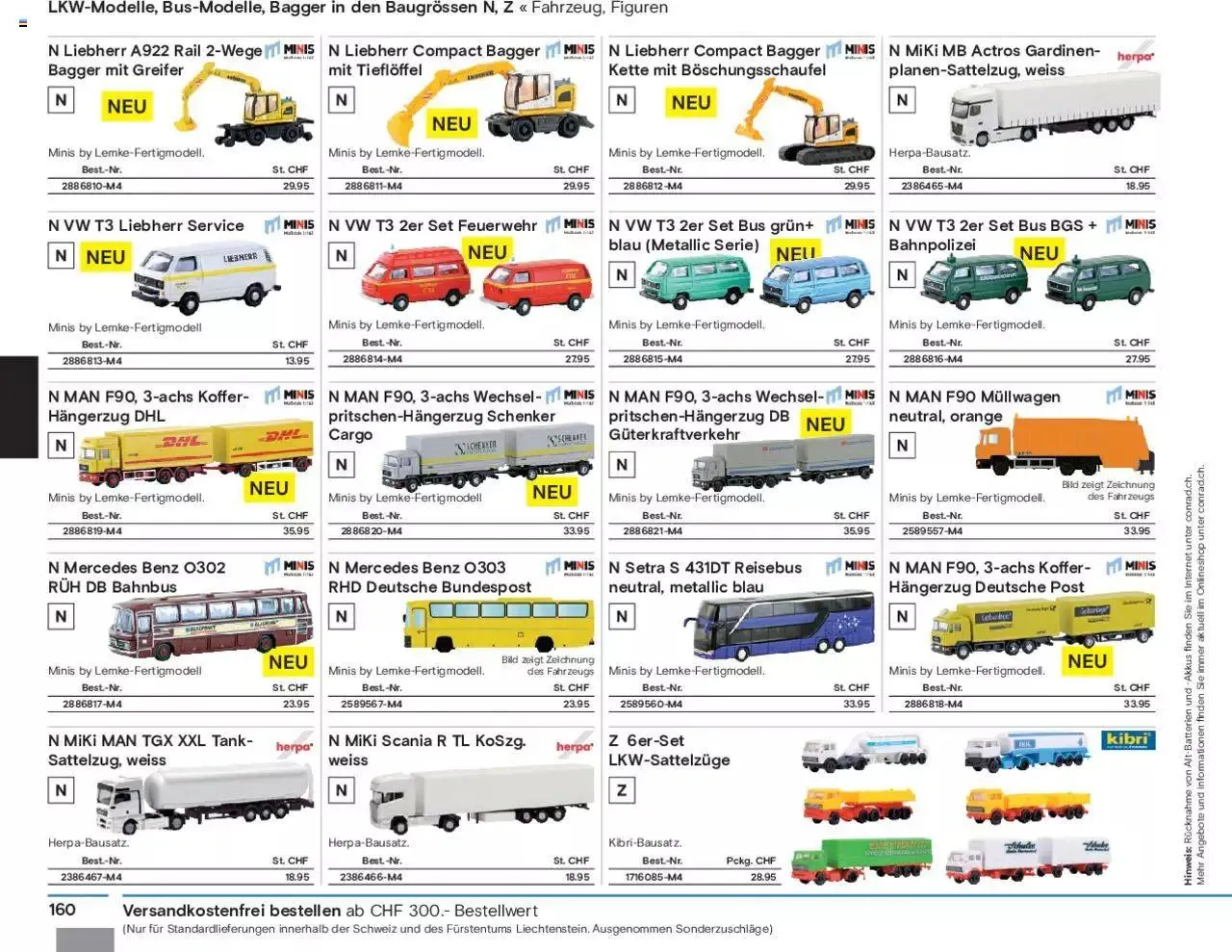 Conrad Modellbahn Katalog 2023/24 von 5. September bis 31. Dezember 2023 - Prospekt seite  162