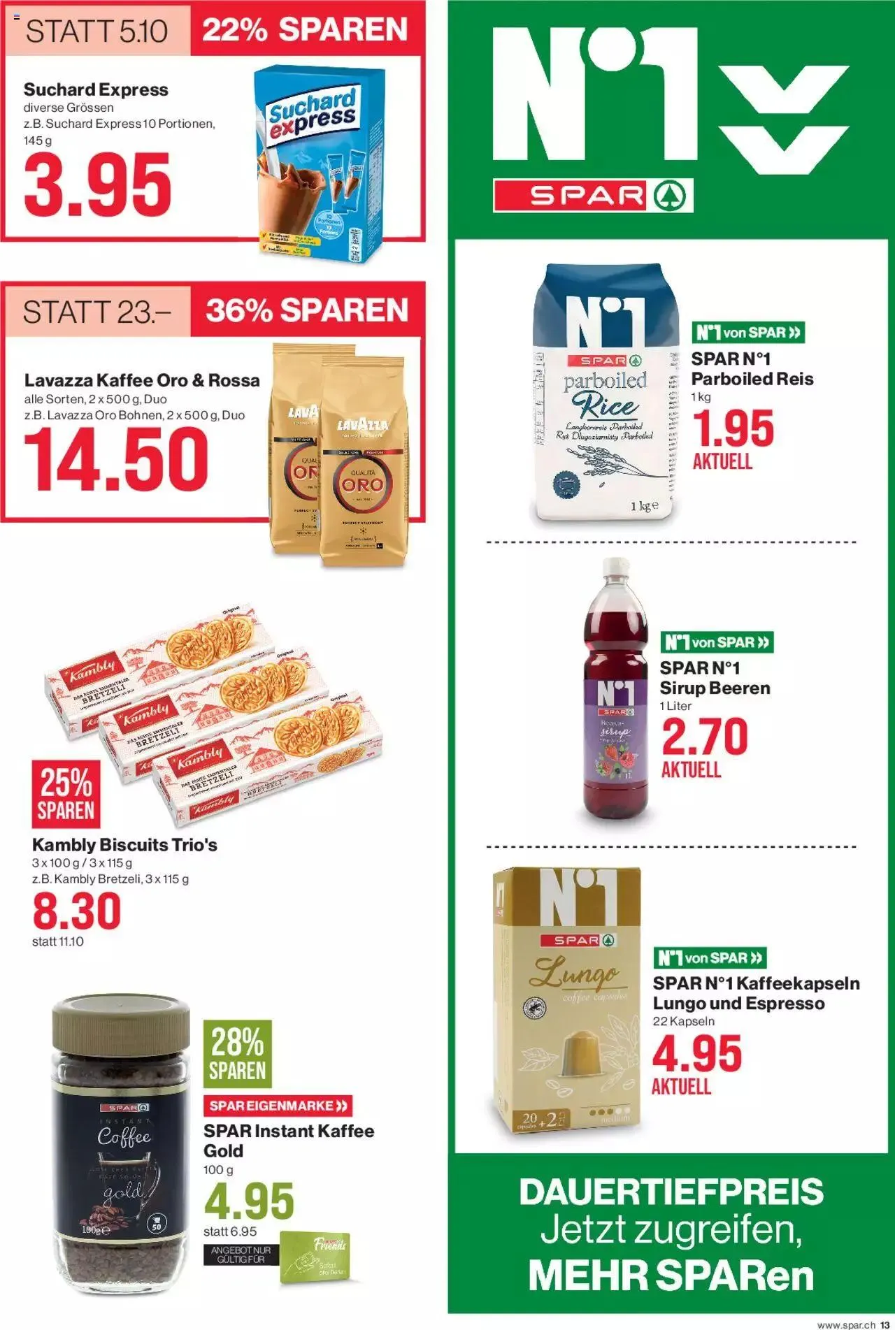SPAR Aktionen von 23. Mai bis 29. Mai 2024 - Prospekt seite  13