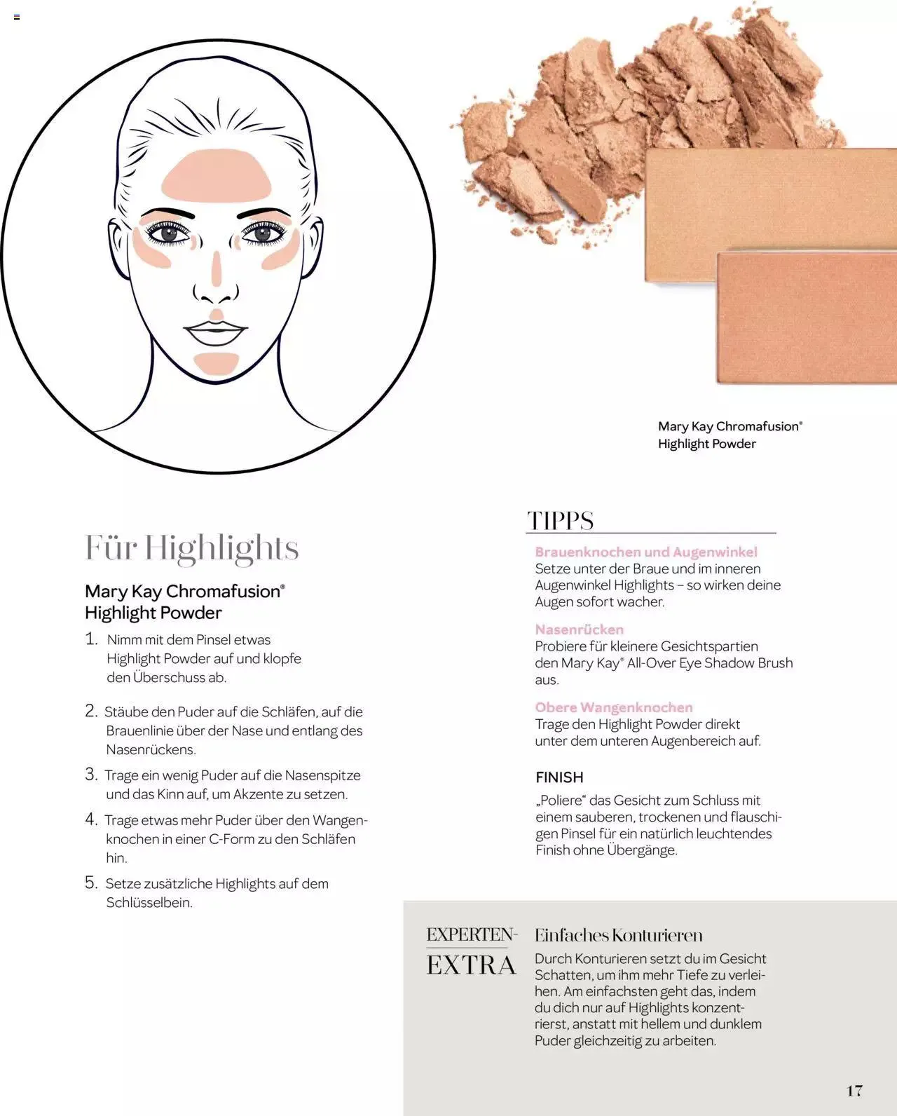 Mary Kay - Make-up Trainer von 16. September bis 31. Dezember 2023 - Prospekt seite  17