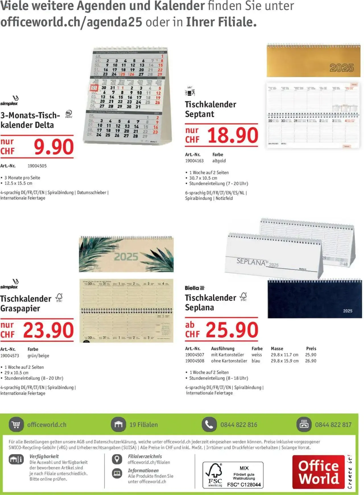 Office World Aktionen Agenden & Kalender 2025 von 29. August bis 23. Oktober 2024 - Prospekt seite  16