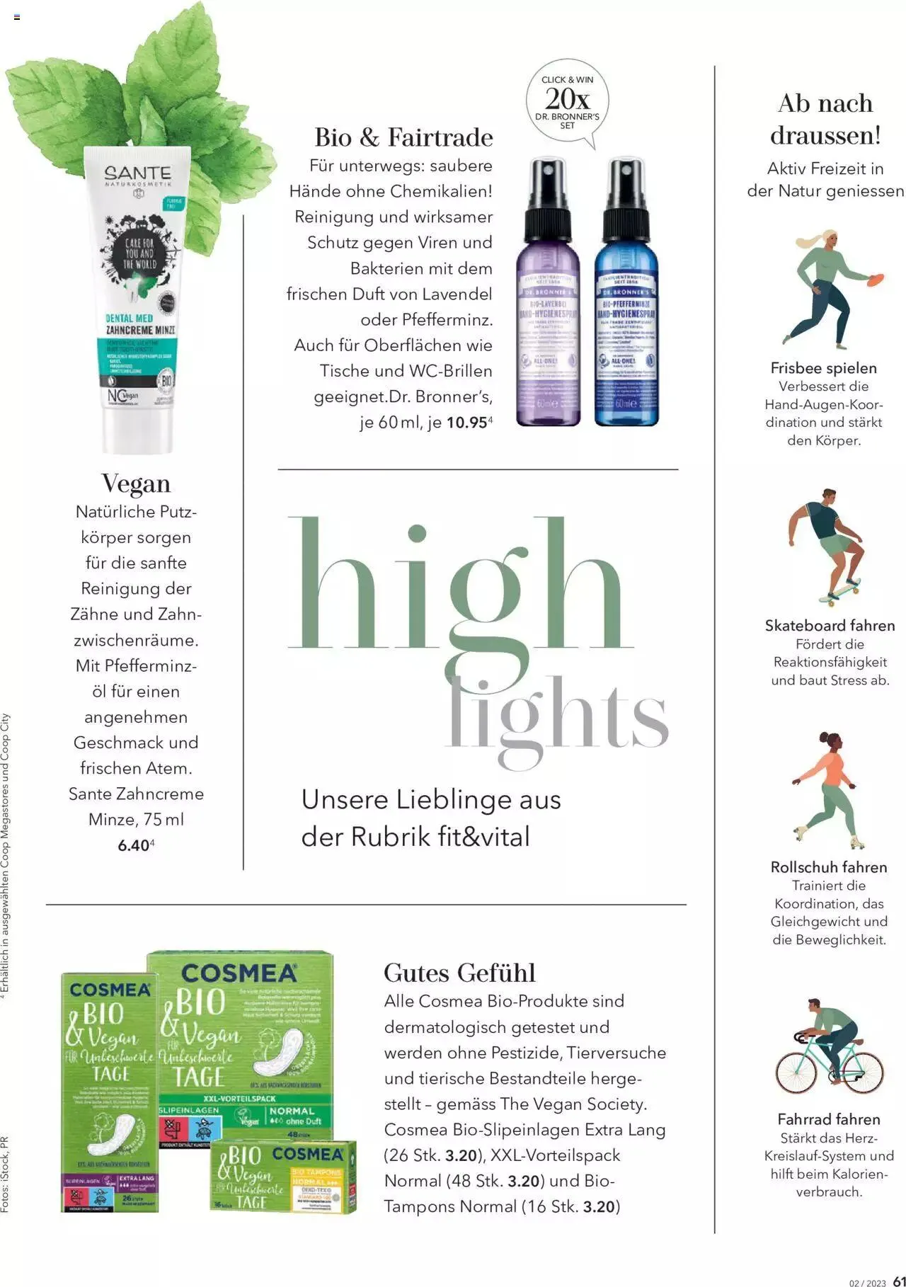 Coop Beauty & Life von 3. April bis 31. Dezember 2023 - Prospekt seite  61