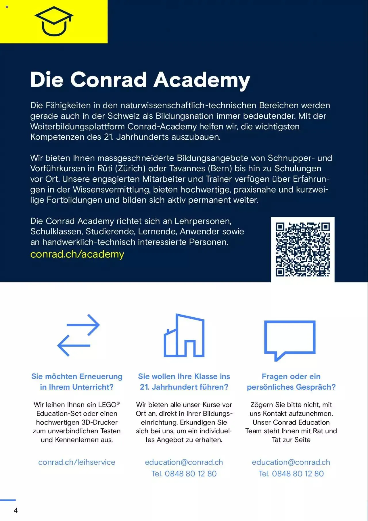 Conrad Education von 22. Januar bis 31. Dezember 2024 - Prospekt seite  4