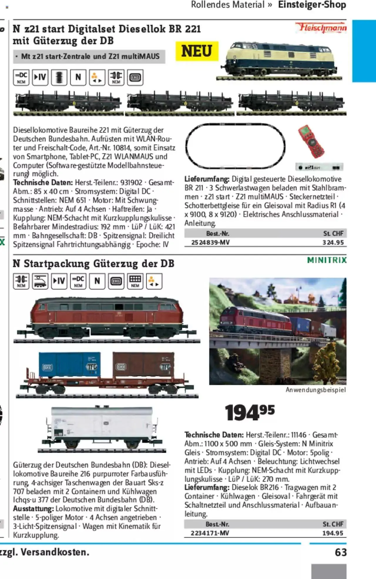 Conrad - Modellbahn Katalog 2022/23 von 5. September bis 31. Dezember 2023 - Prospekt seite  130