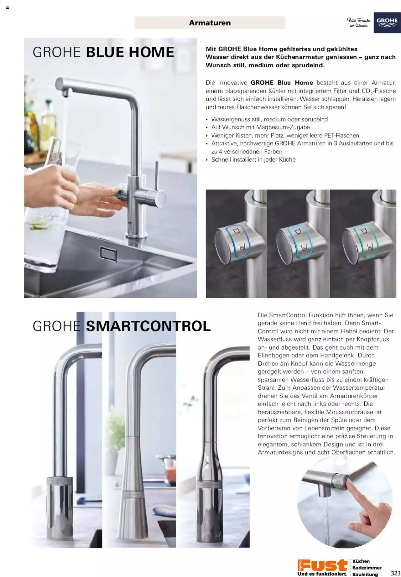 Fust - Küchenmagazin - Riesenauswahl von 22. Februar bis 31. Dezember 2023 - Prospekt seite  323