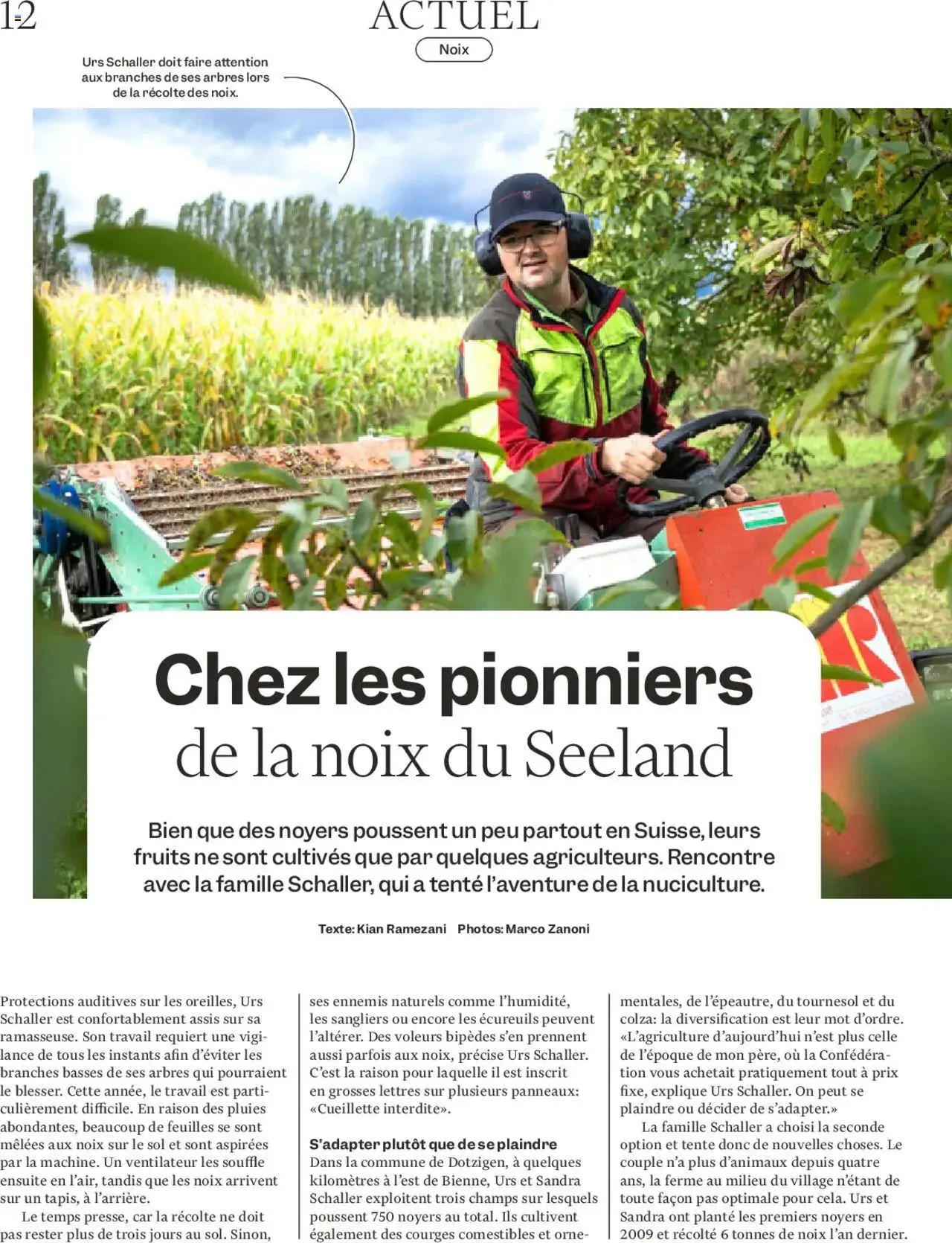 Migros Magazin FR von 21. Oktober bis 27. Oktober 2024 - Prospekt seite 12