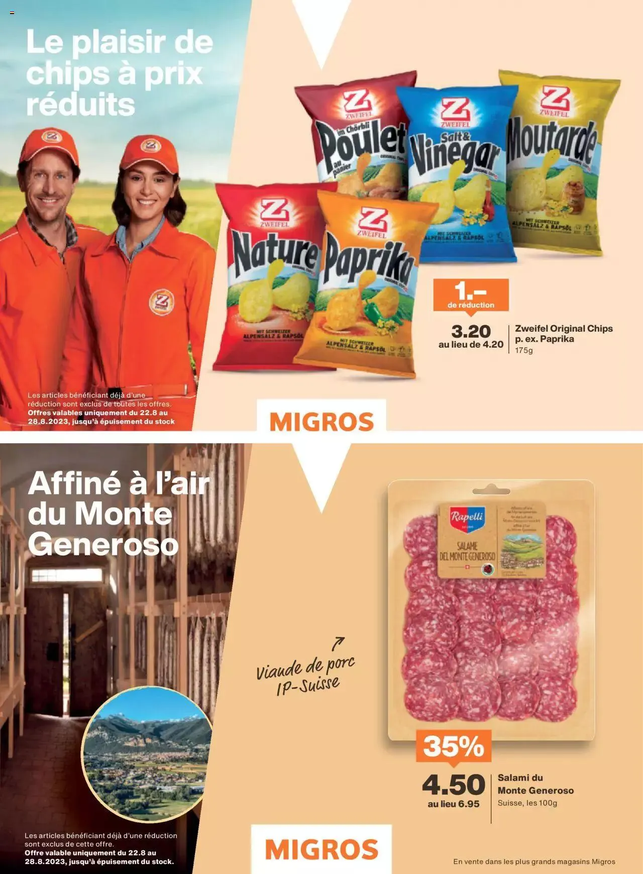 Migros - Magazin FR von 21. August bis 31. Dezember 2023 - Prospekt seite  46