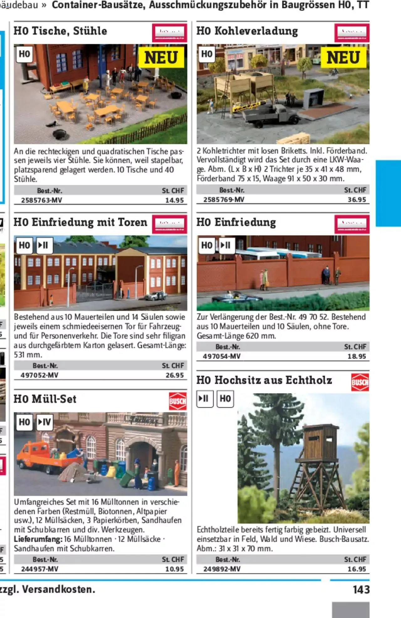 Conrad - Modellbahn Katalog 2022/23 von 5. September bis 31. Dezember 2023 - Prospekt seite  290