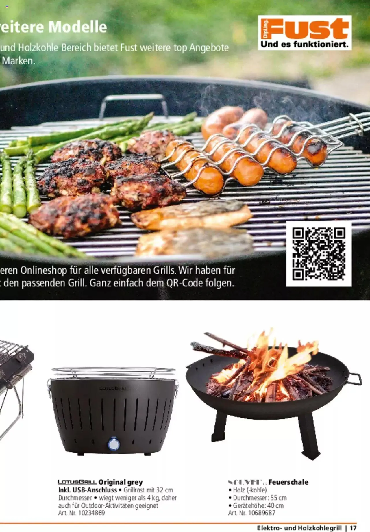 Fust Grill Zeit von 4. April bis 31. Dezember 2023 - Prospekt seite  34