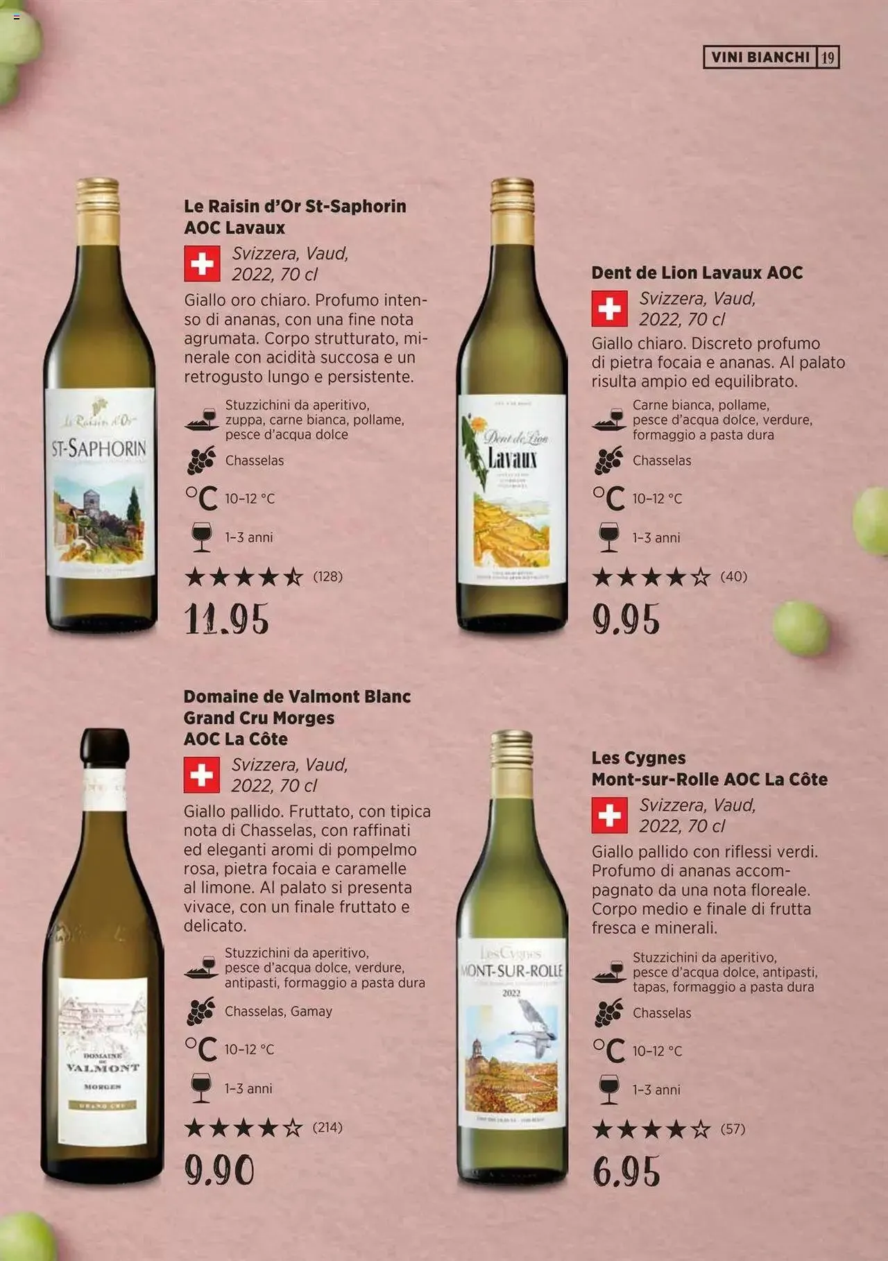 Denner Guida dei vini 2023 / 2024 IT von 11. September bis 31. Dezember 2023 - Prospekt seite  19