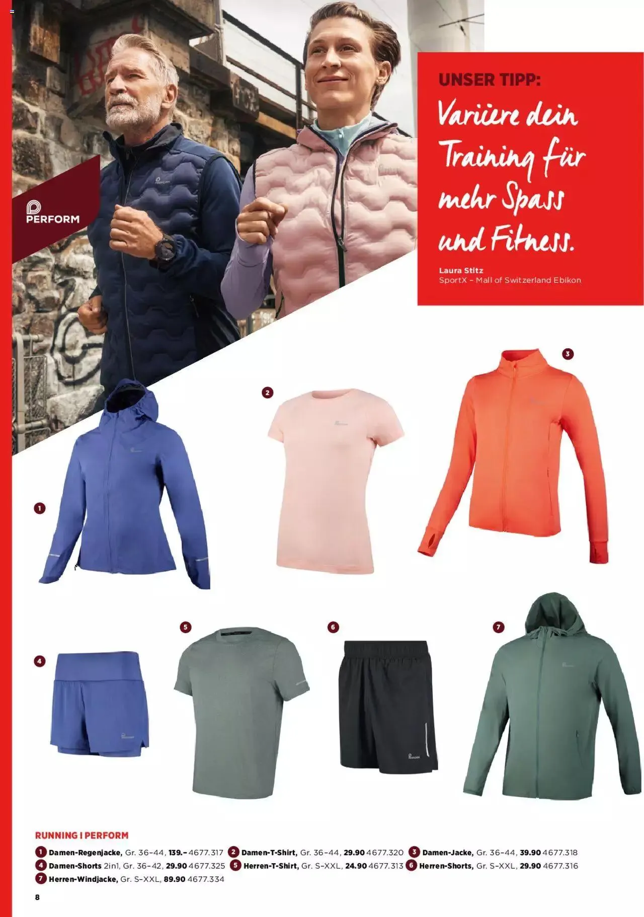 SportXX Aktionen von 7. Mai bis 31. Dezember 2024 - Prospekt seite  8