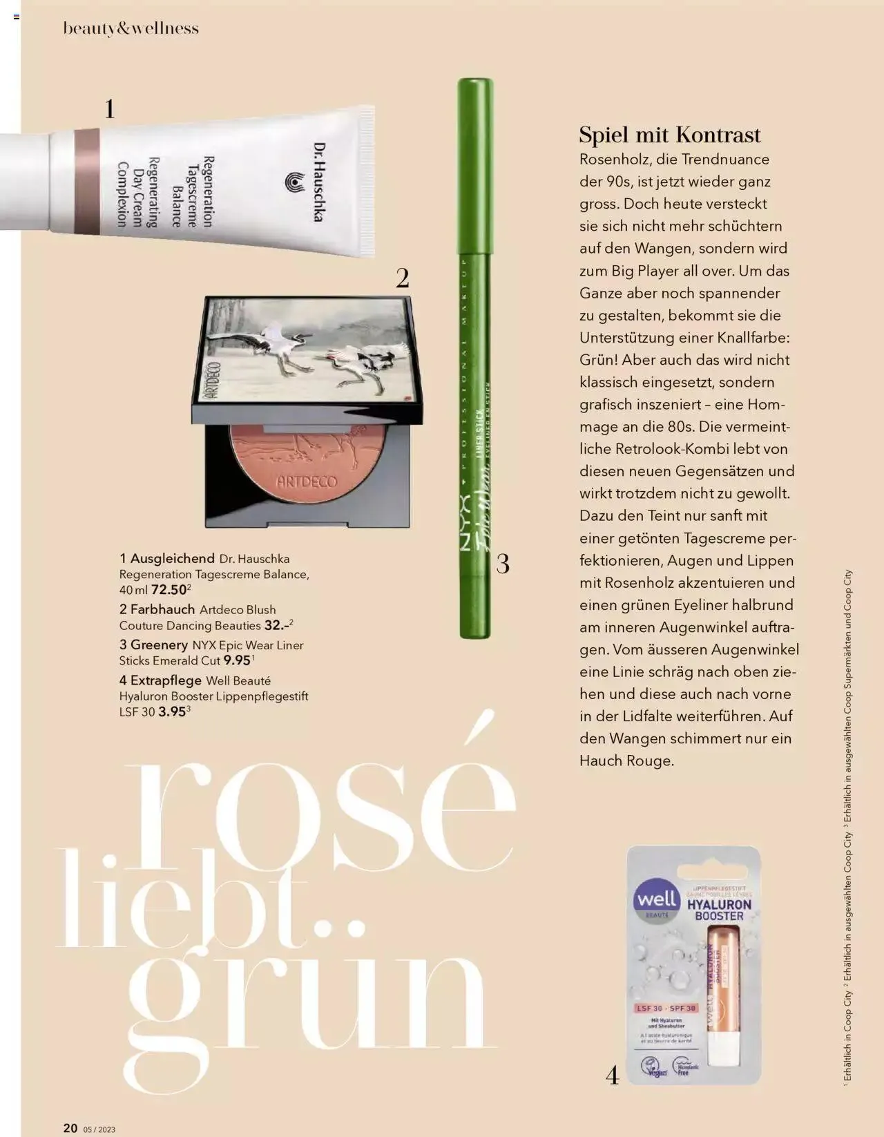 Coop City Aktionen von 12. September bis 31. Dezember 2023 - Prospekt seite 20