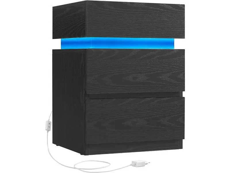 Nachttisch SADY VASAGLE 3 Schubladen