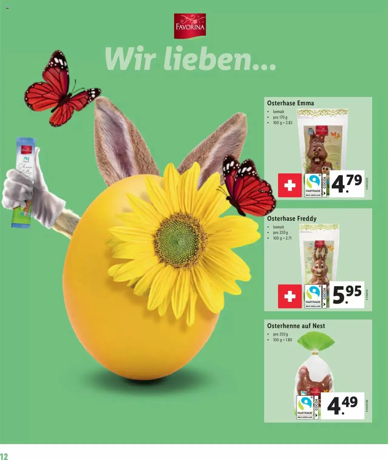 Lidl - Ostern von 2. März bis 31. Dezember 2023 - Prospekt seite  12