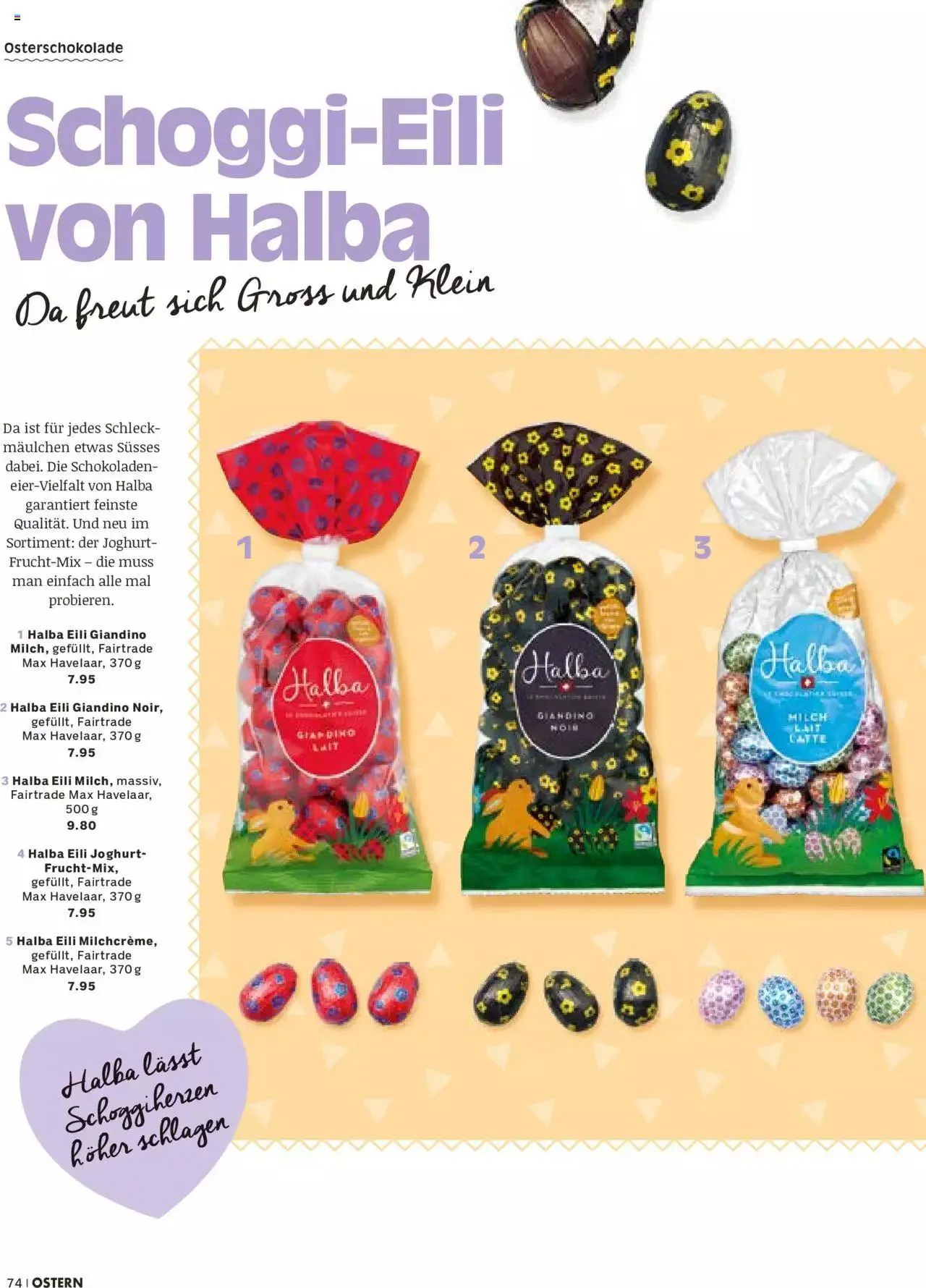 Coop Aktionen Ostern von 28. März bis 31. Dezember 2023 - Prospekt seite  74