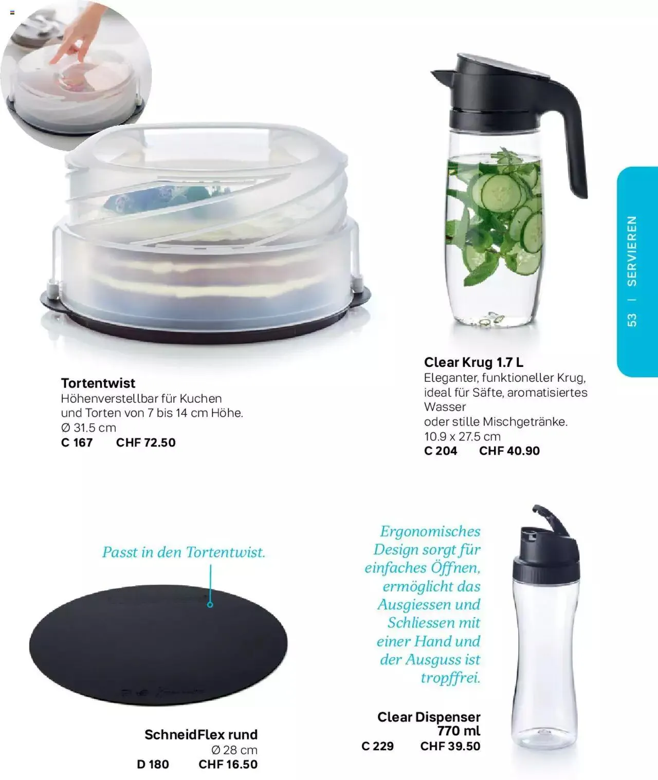 Tupperware Frühling & Sommer 2023 von 8. März bis 31. Dezember 2023 - Prospekt seite 53