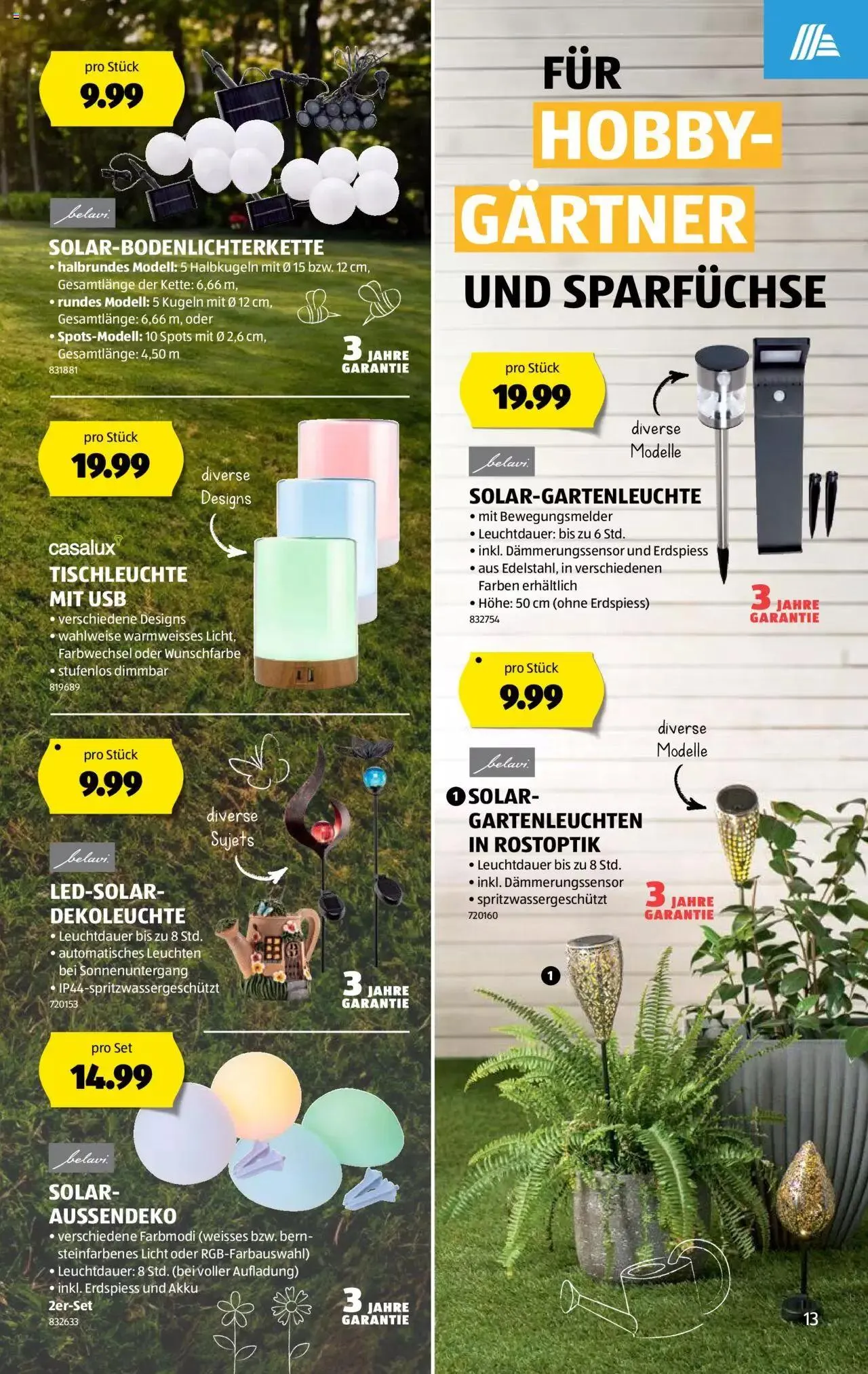 Aldi Aktionen von 13. Juni bis 19. Juni 2024 - Prospekt seite 13