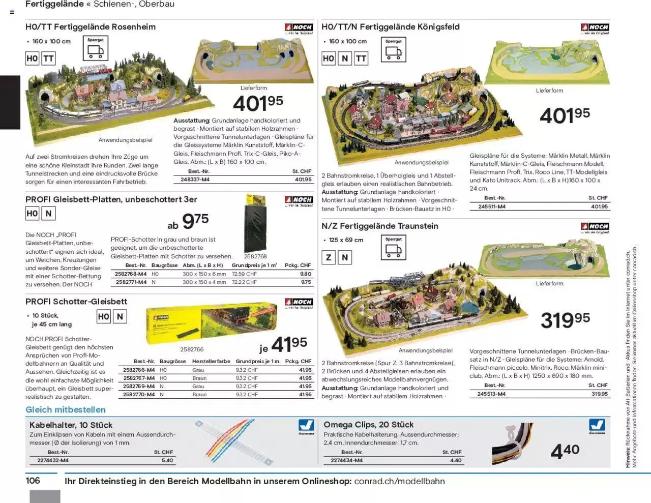 Conrad Modellbahn Katalog 2023/24 von 5. September bis 31. Dezember 2023 - Prospekt seite  108