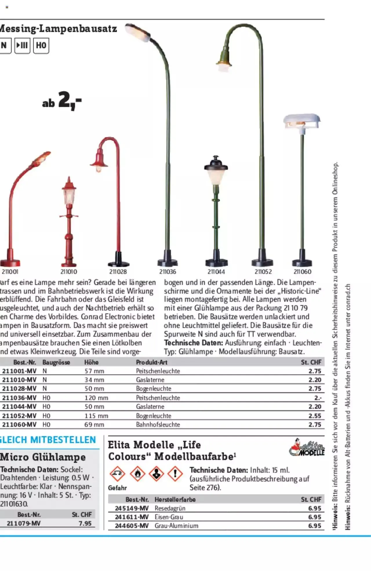 Conrad - Modellbahn Katalog 2022/23 von 5. September bis 31. Dezember 2023 - Prospekt seite  420