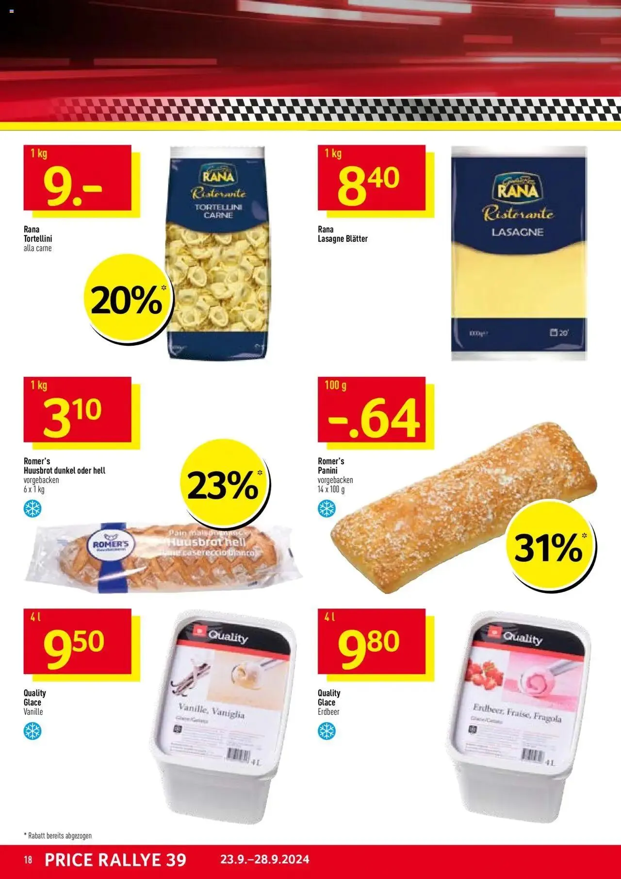 Prodega Aktionen von 23. September bis 28. September 2024 - Prospekt seite  18