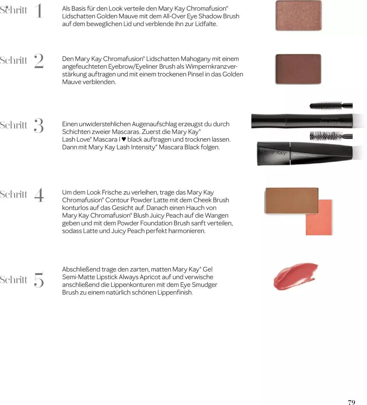 Mary Kay - Make-up Trainer von 16. September bis 31. Dezember 2023 - Prospekt seite  79