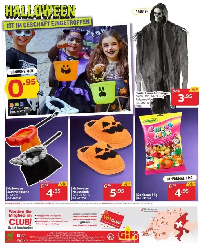 NEUE SAISON UND IMMER ZU GUTEN PREISEN ! von 1. Oktober bis 14. Oktober 2024 - Prospekt seite  16