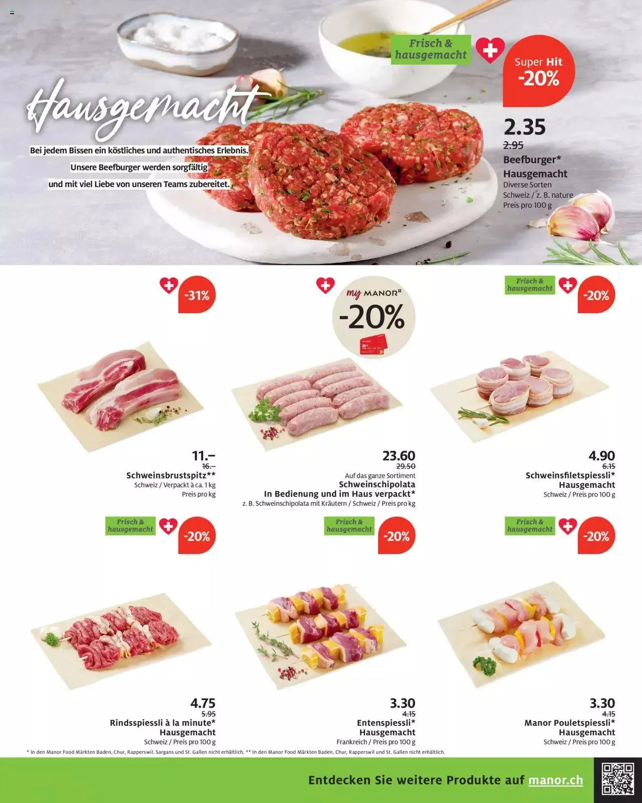 Manor Aktionen von 18. Juni bis 24. Juni 2024 - Prospekt seite 3