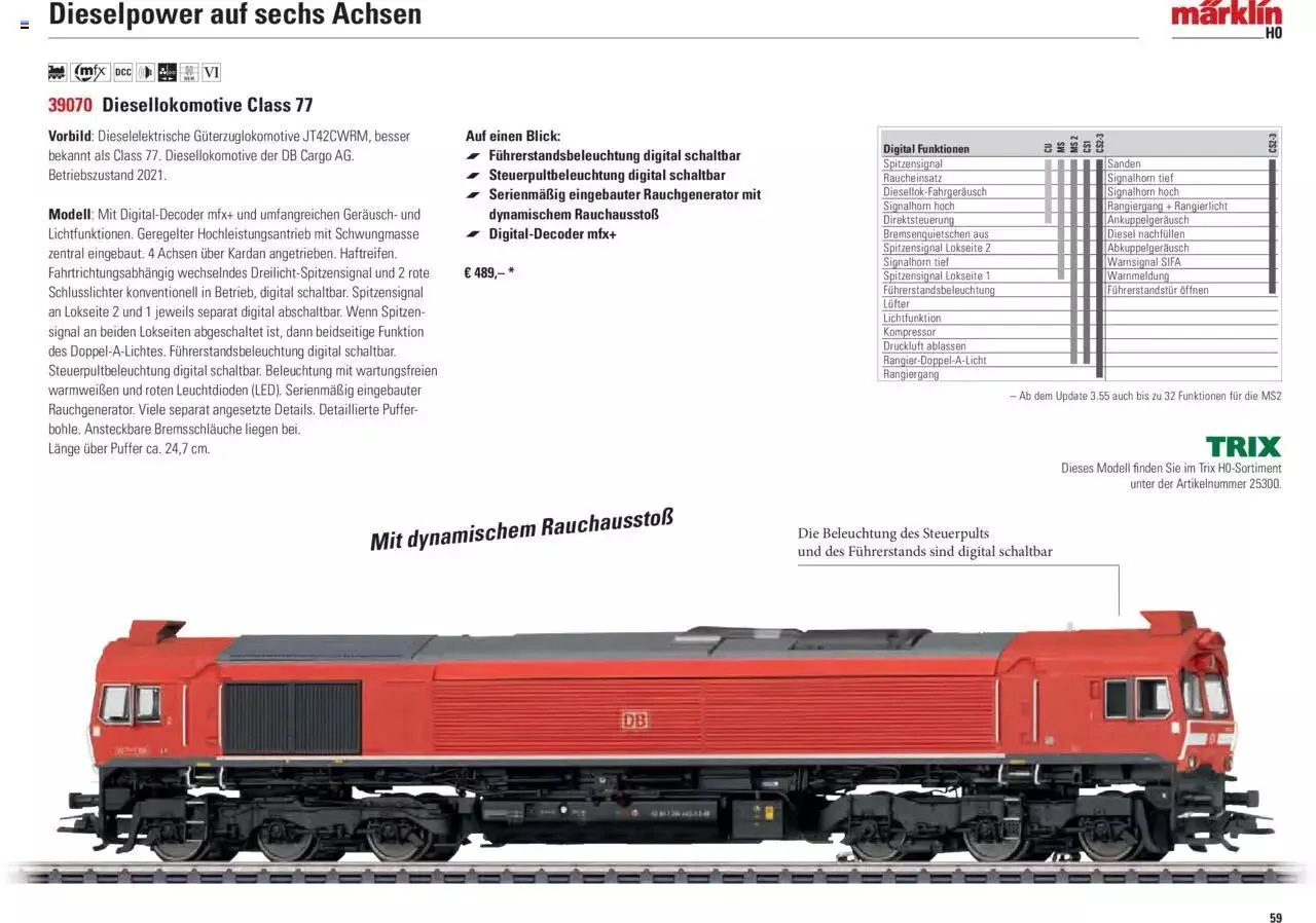 Conrad Märklin Neuheiten 2023 von 13. März bis 31. Dezember 2023 - Prospekt seite  61