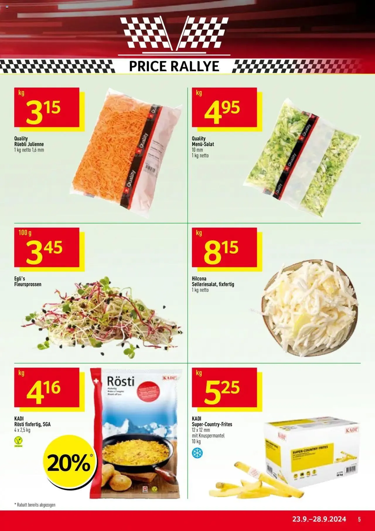 Prodega Aktionen von 23. September bis 28. September 2024 - Prospekt seite  5