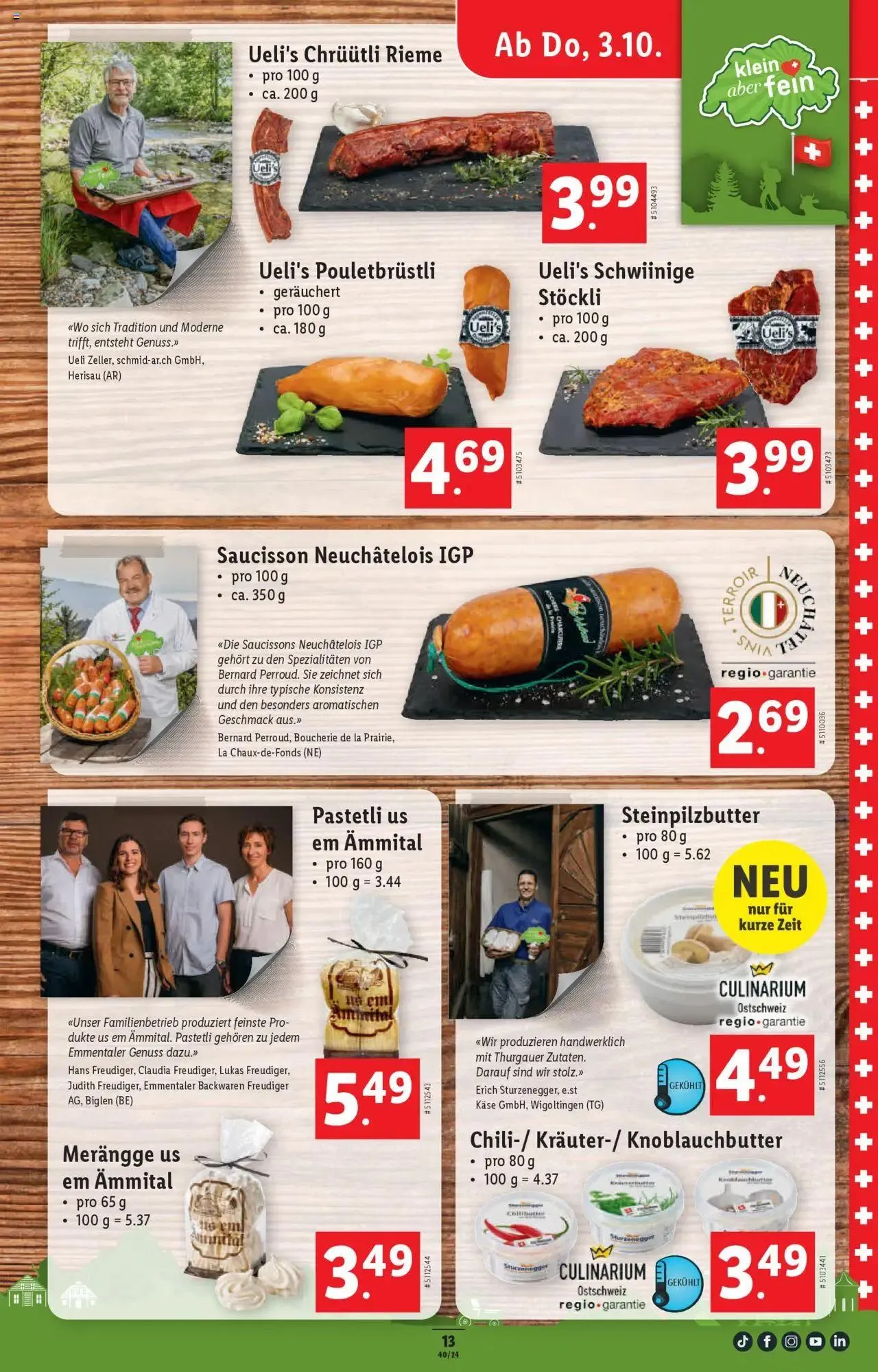Lidl Aktionen von 3. Oktober bis 9. Oktober 2024 - Prospekt seite  17