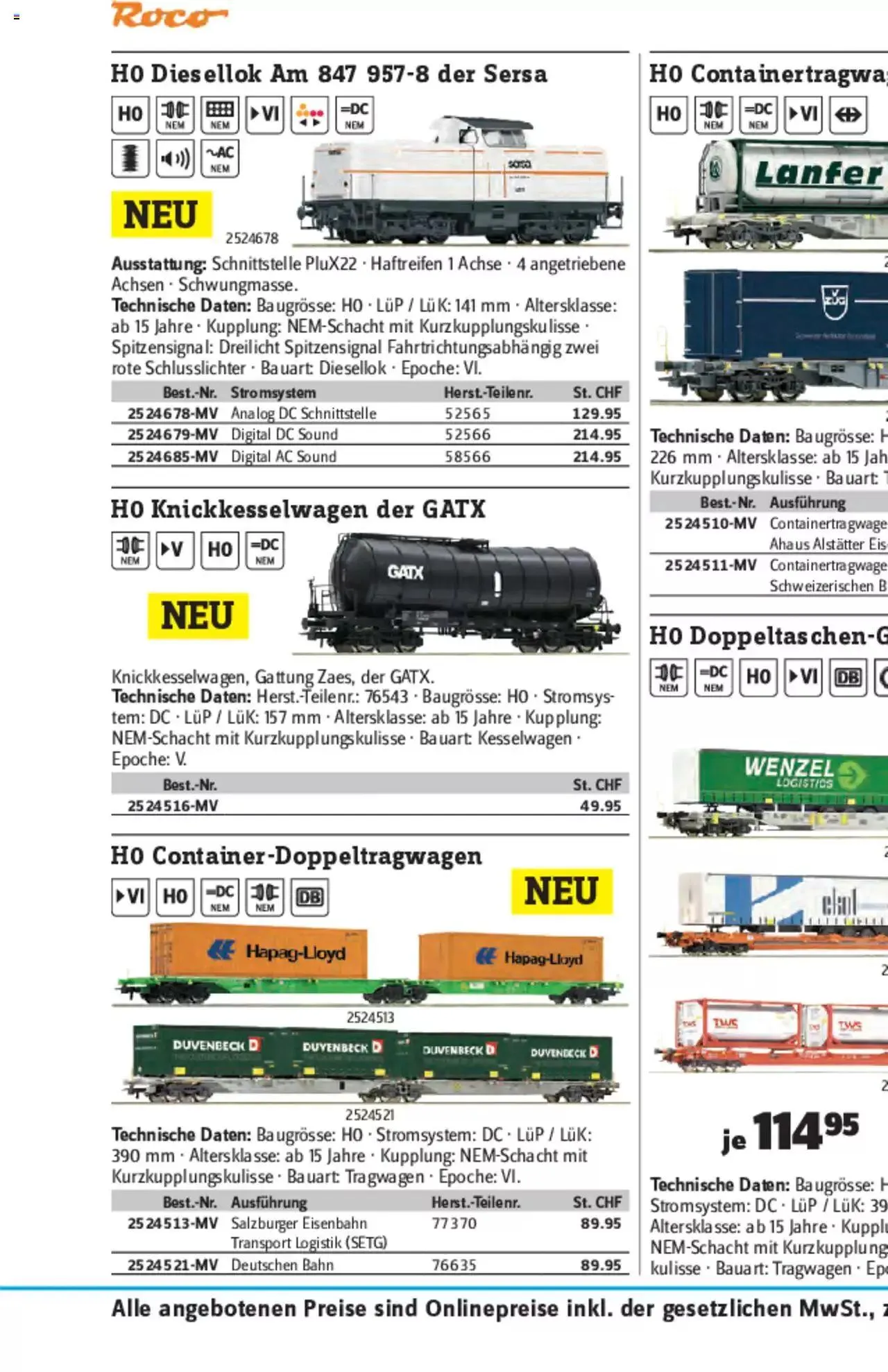 Conrad - Modellbahn Katalog 2022/23 von 5. September bis 31. Dezember 2023 - Prospekt seite  69