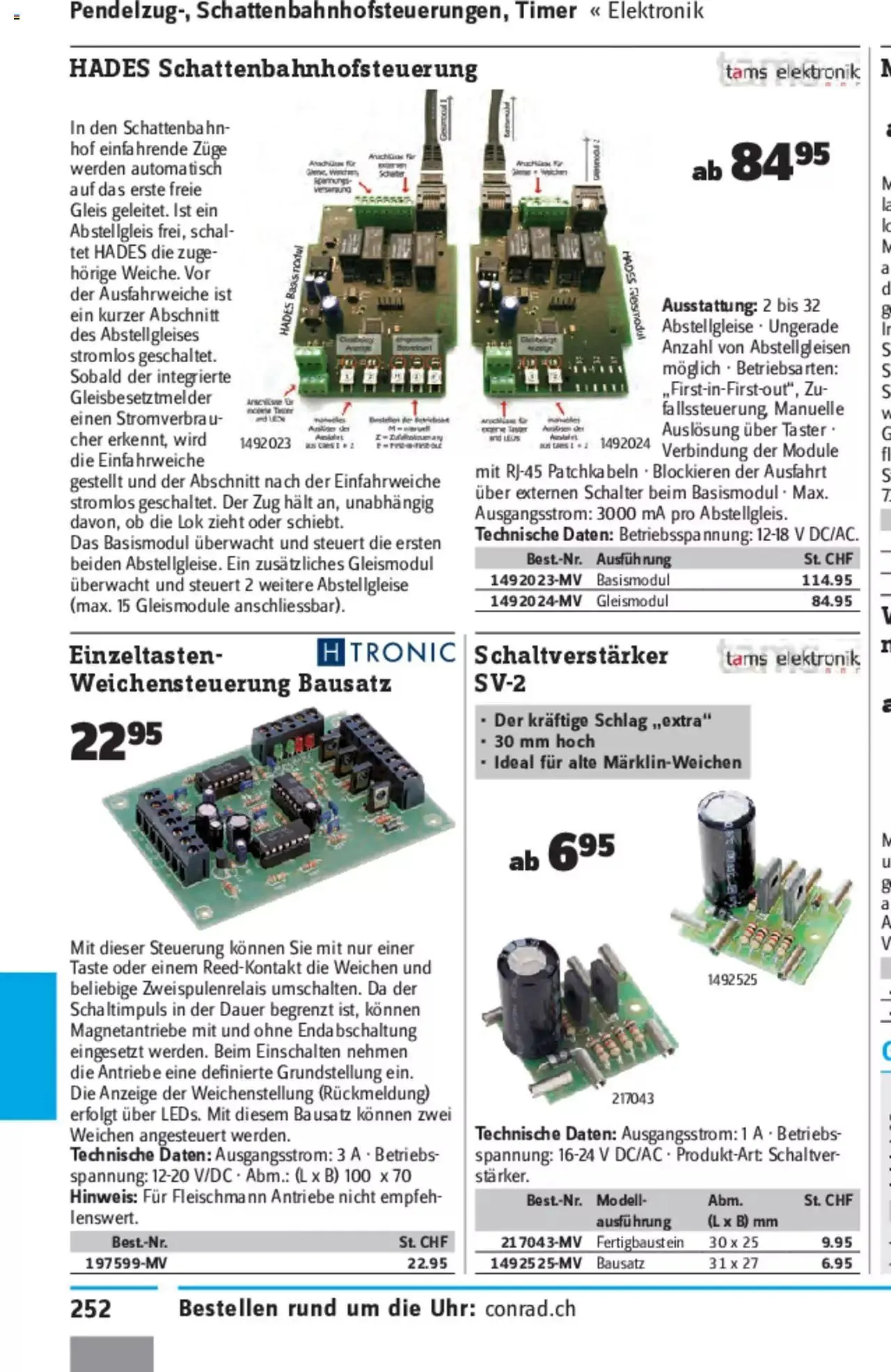 Conrad - Modellbahn Katalog 2022/23 von 5. September bis 31. Dezember 2023 - Prospekt seite  507