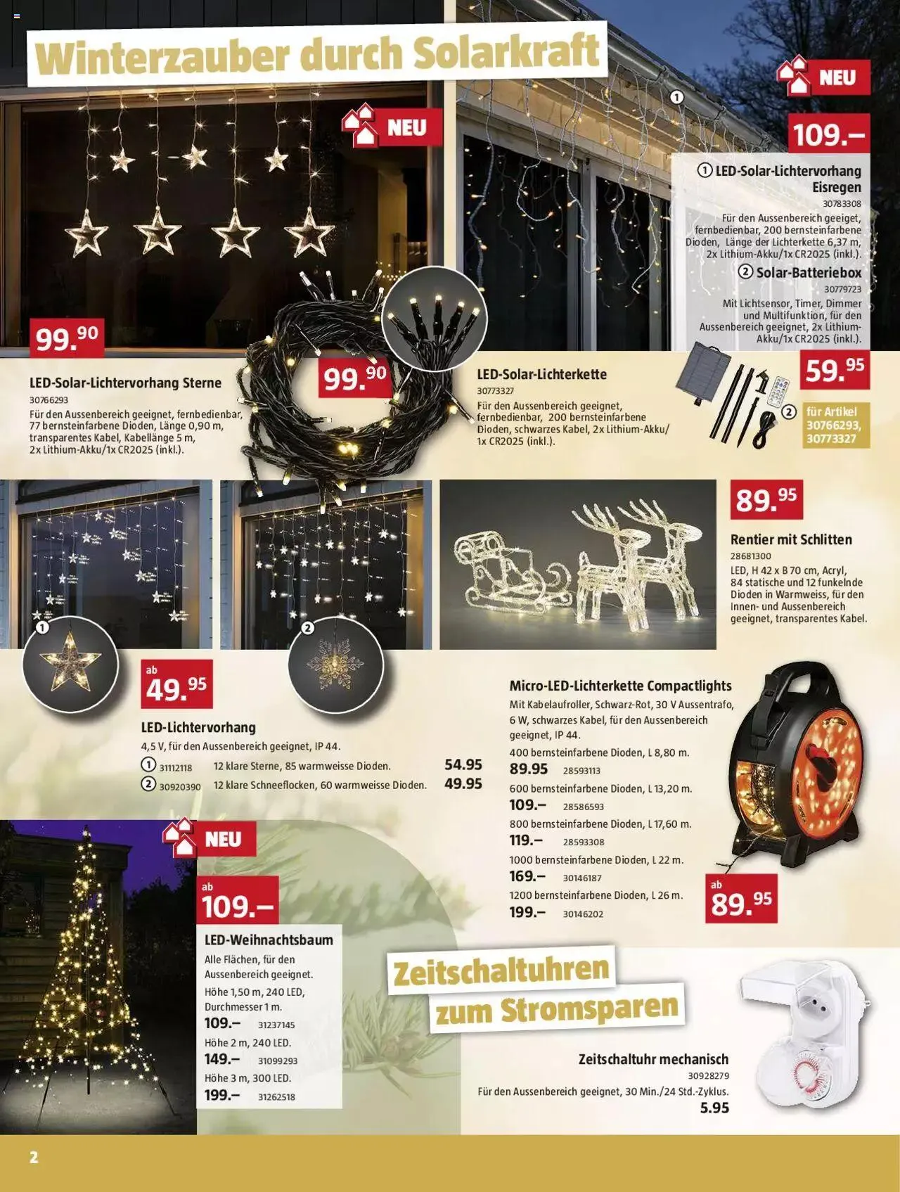 Bauhaus Aktionen von 30. Oktober bis 26. November 2023 - Prospekt seite 2