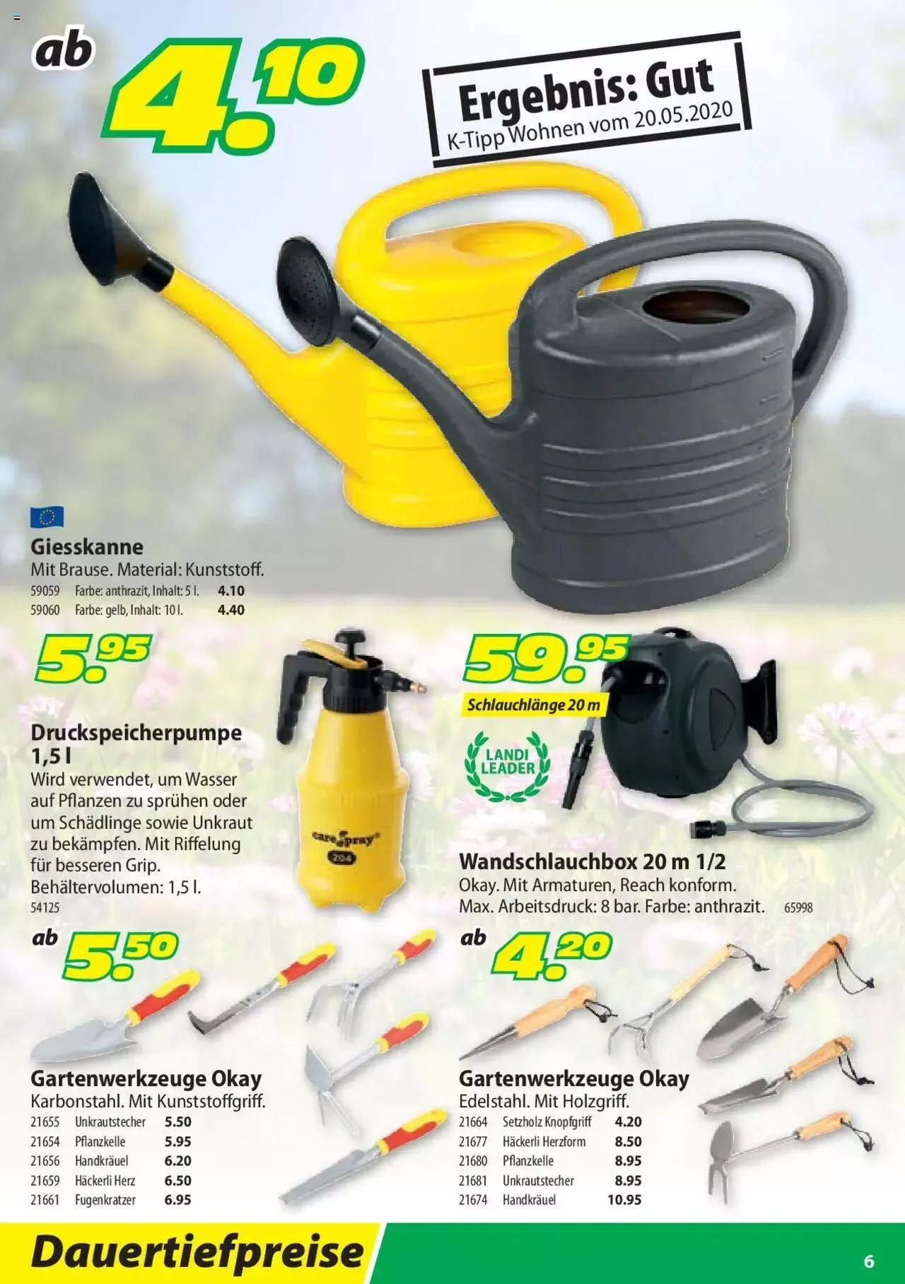 Landi - Geranien von 25. April bis 31. Dezember 2023 - Prospekt seite 6