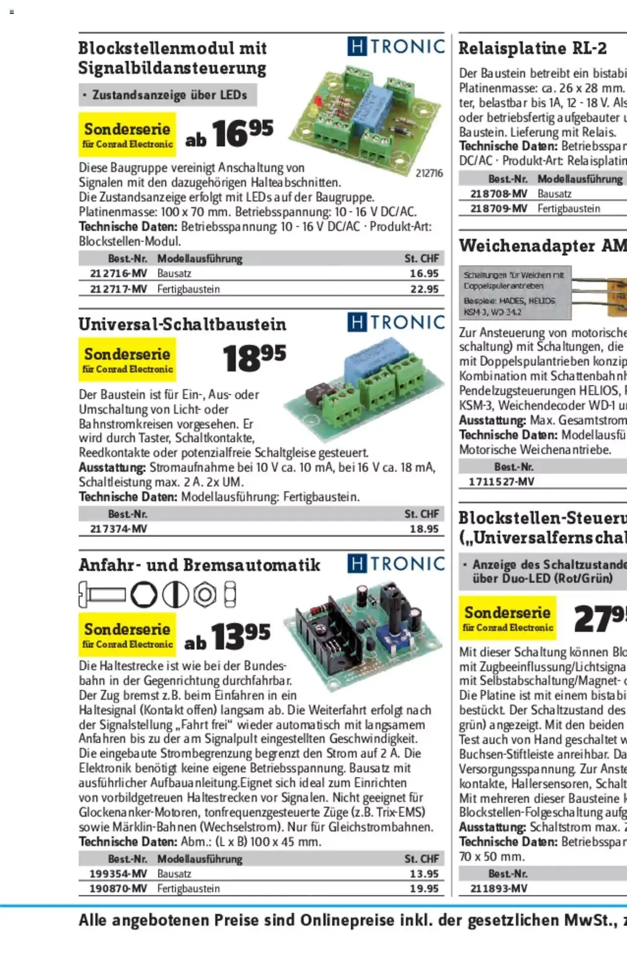 Conrad - Modellbahn Katalog 2022/23 von 5. September bis 31. Dezember 2023 - Prospekt seite  509
