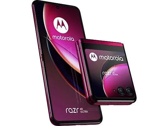 MOTOROLA Razr 40 Ultra - Smartphone (6.9 ", 256 GB, Viva Magenta)