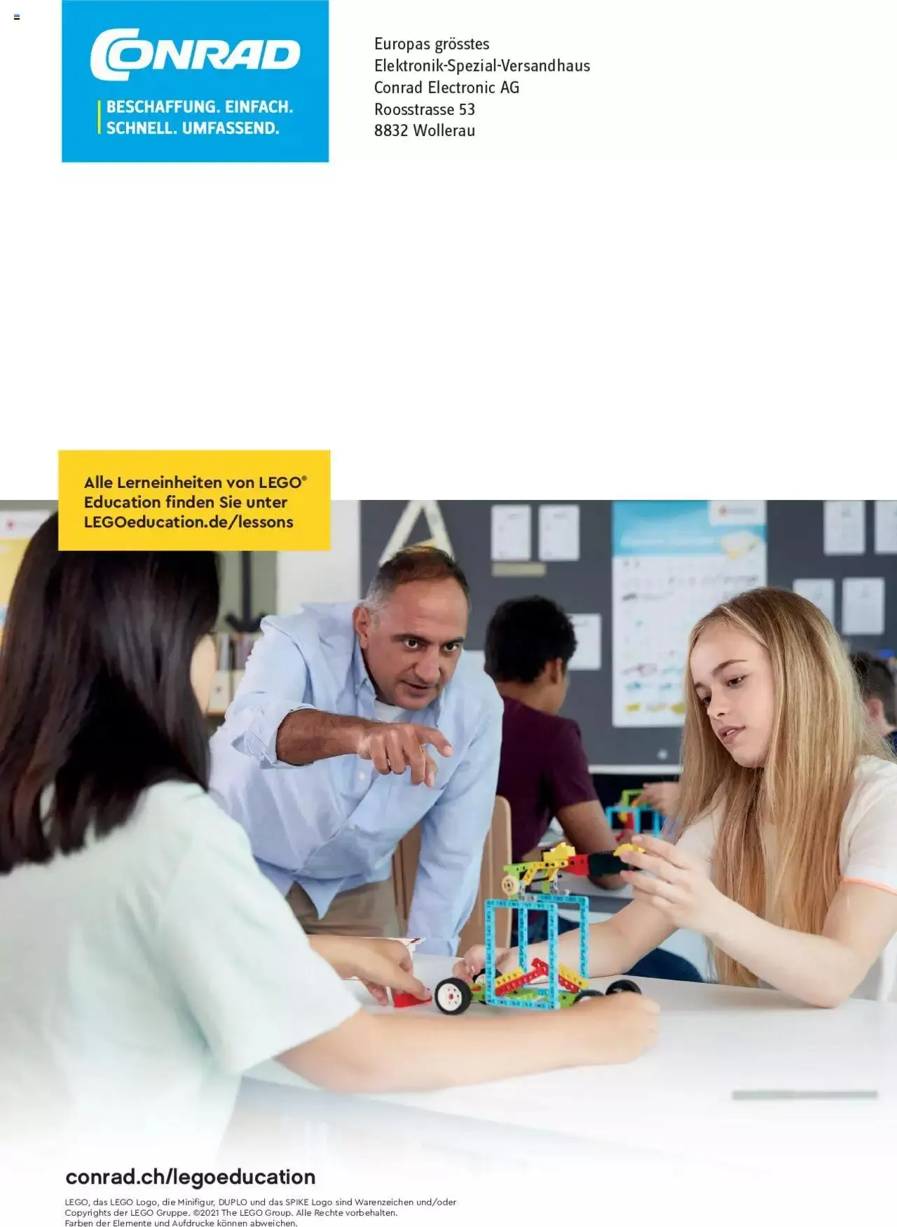 Conrad - Lego Education Lernkonzepte von 6. April bis 31. Dezember 2023 - Prospekt seite  24