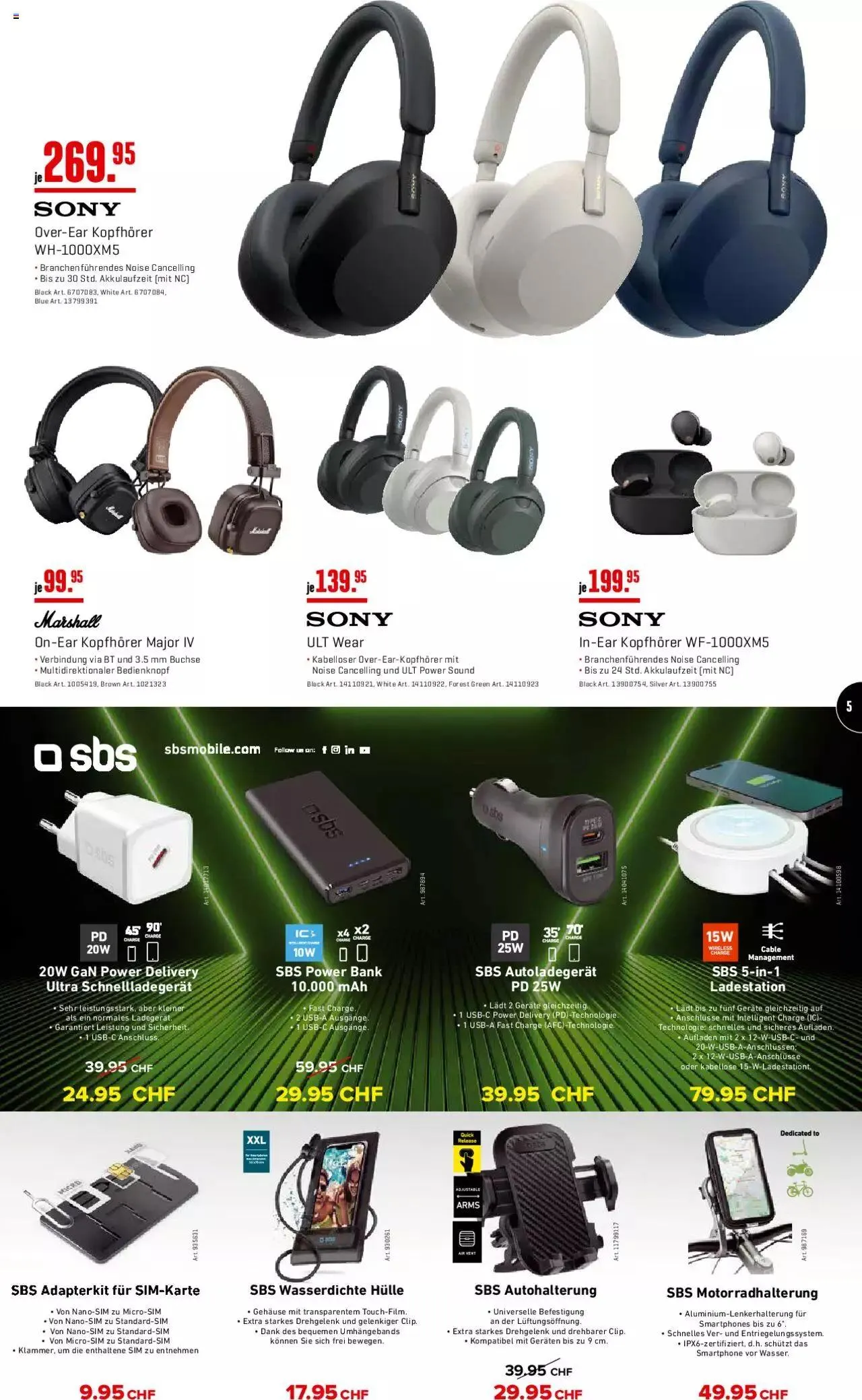 Interdiscount Mobile Prospekt von 24. Juni bis 7. Juli 2024 - Prospekt seite  5