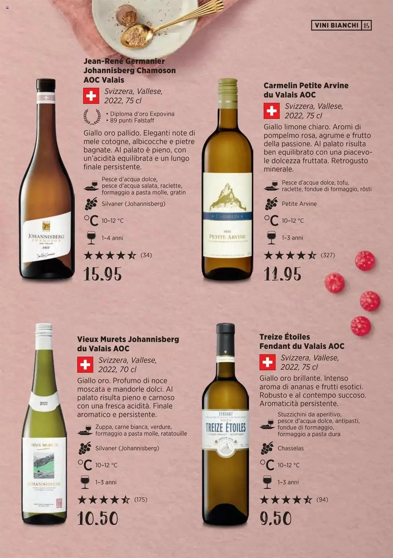 Denner Guida dei vini 2023 / 2024 IT von 11. September bis 31. Dezember 2023 - Prospekt seite 15