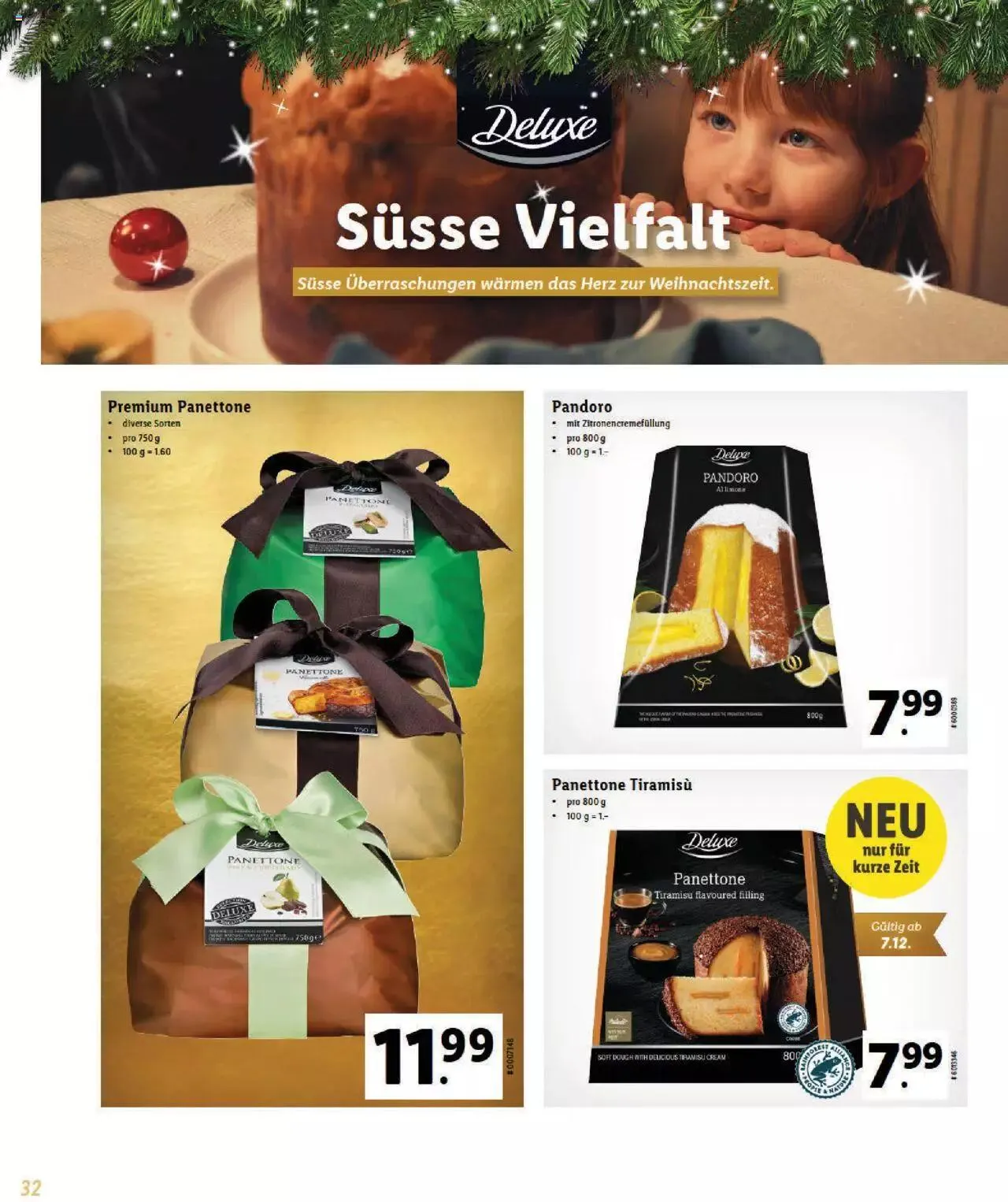 Lidl Magische Weihtnachstzeit von 2. November bis 31. Dezember 2023 - Prospekt seite 32