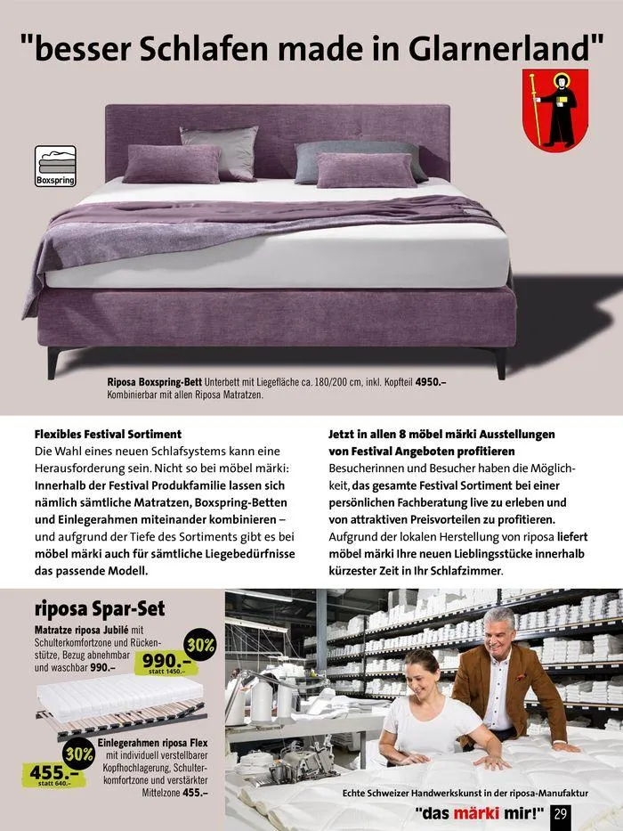 Frühjahr 2024 von 21. März bis 15. Juni 2024 - Prospekt seite 29